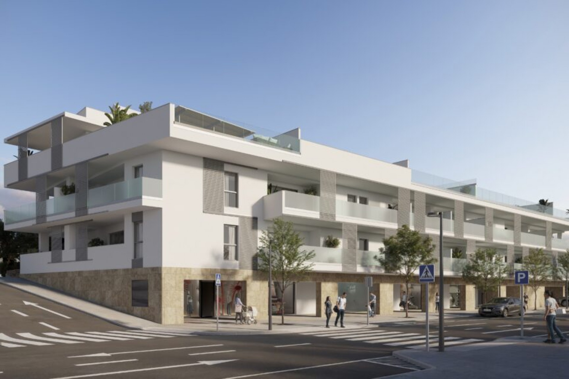 Neue Gebäude - Wohnung -
Marbella