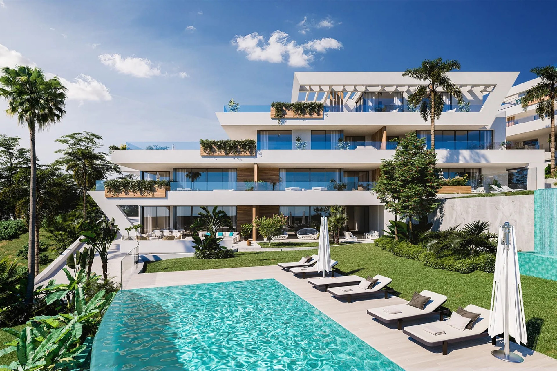 Neue Gebäude - Wohnung -
Marbella