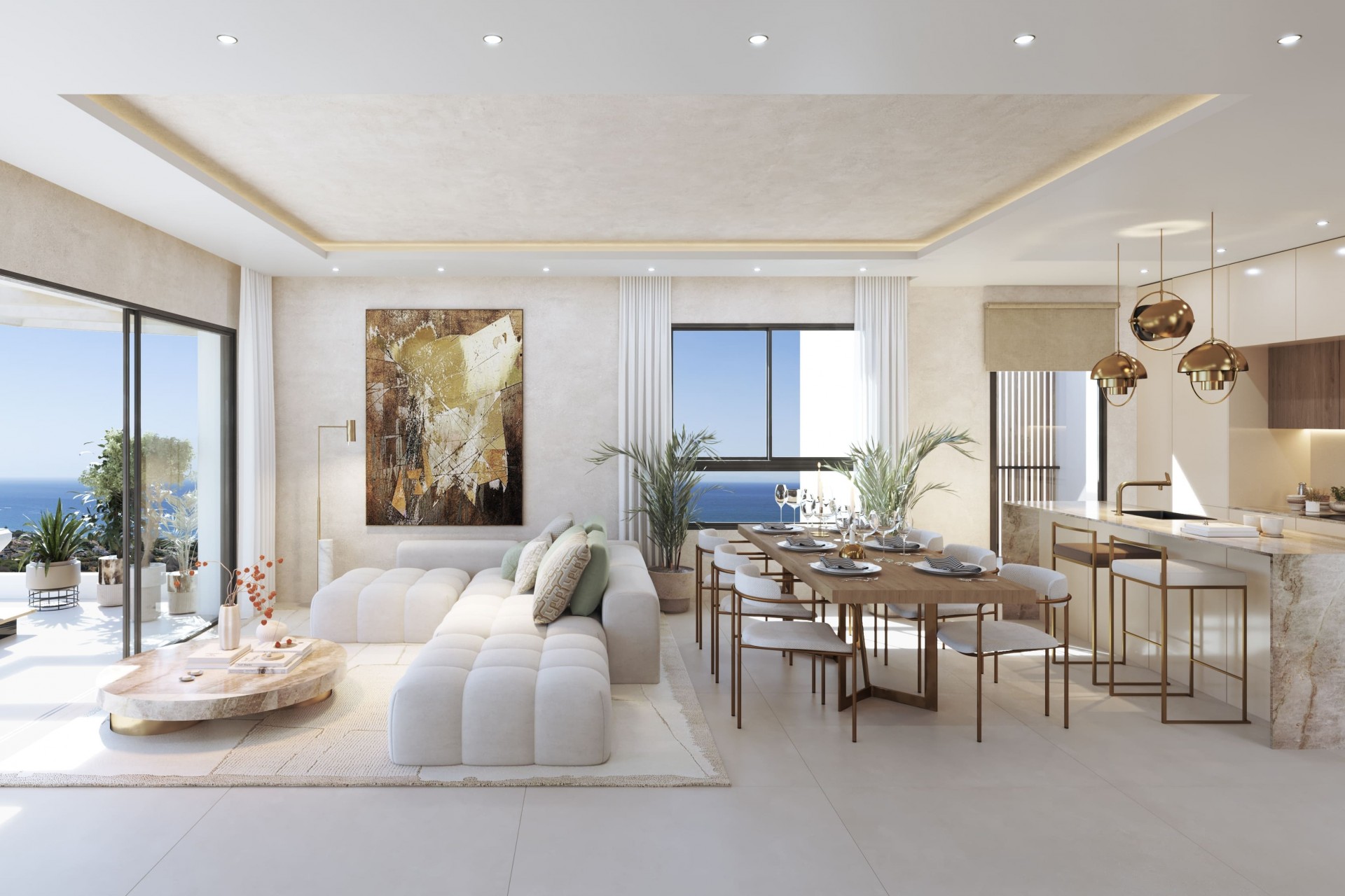 Neue Gebäude - Wohnung -
Marbella