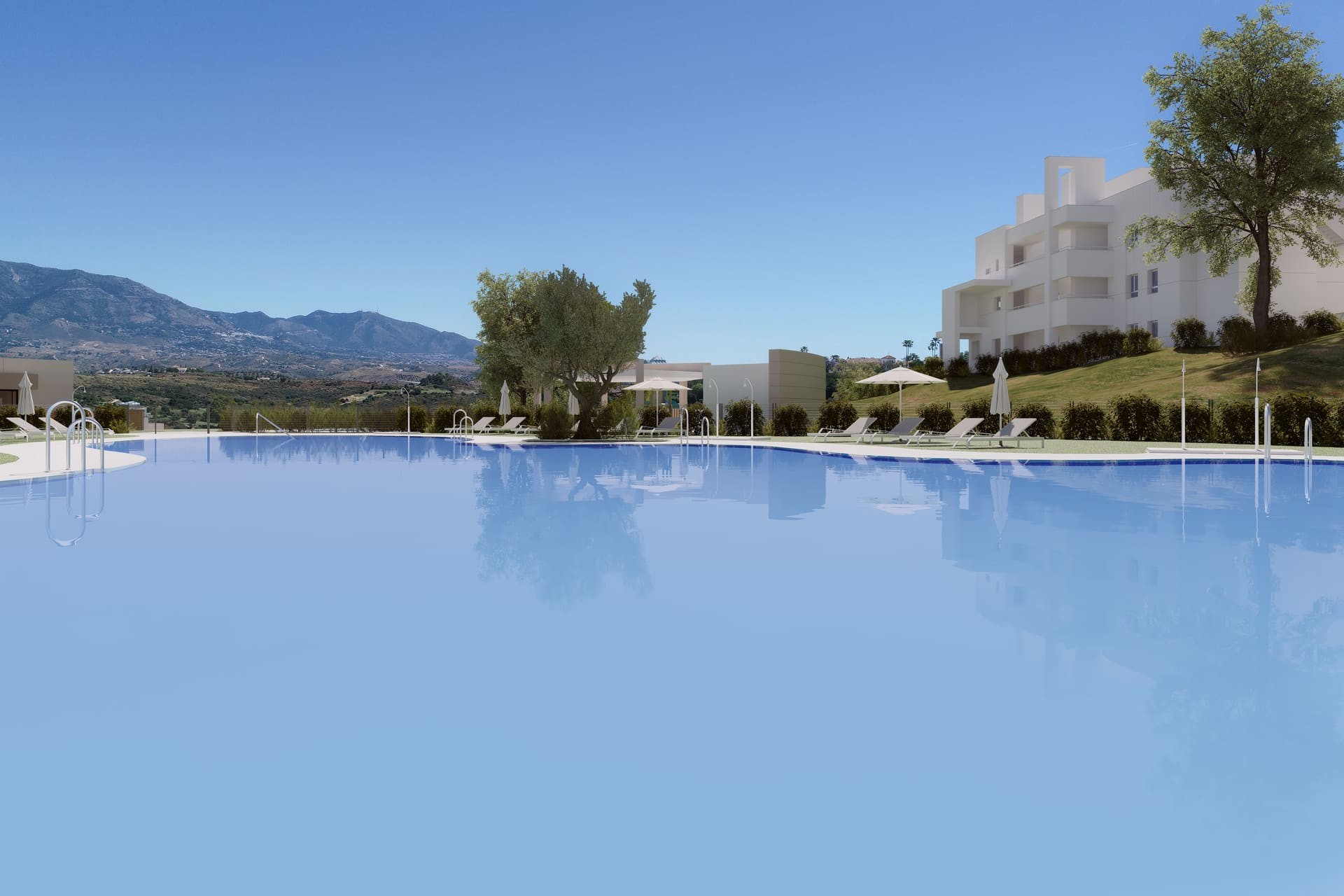 Neue Gebäude - Wohnung -
Mijas