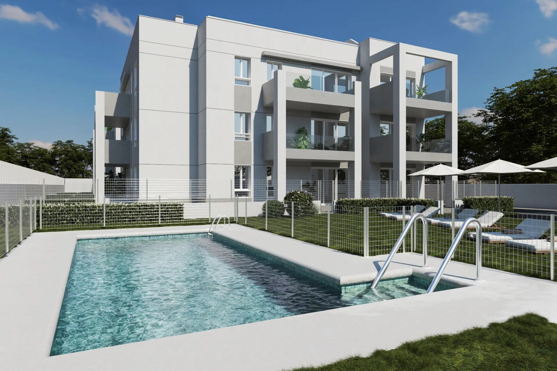 Neue Gebäude - Wohnung -
Mijas