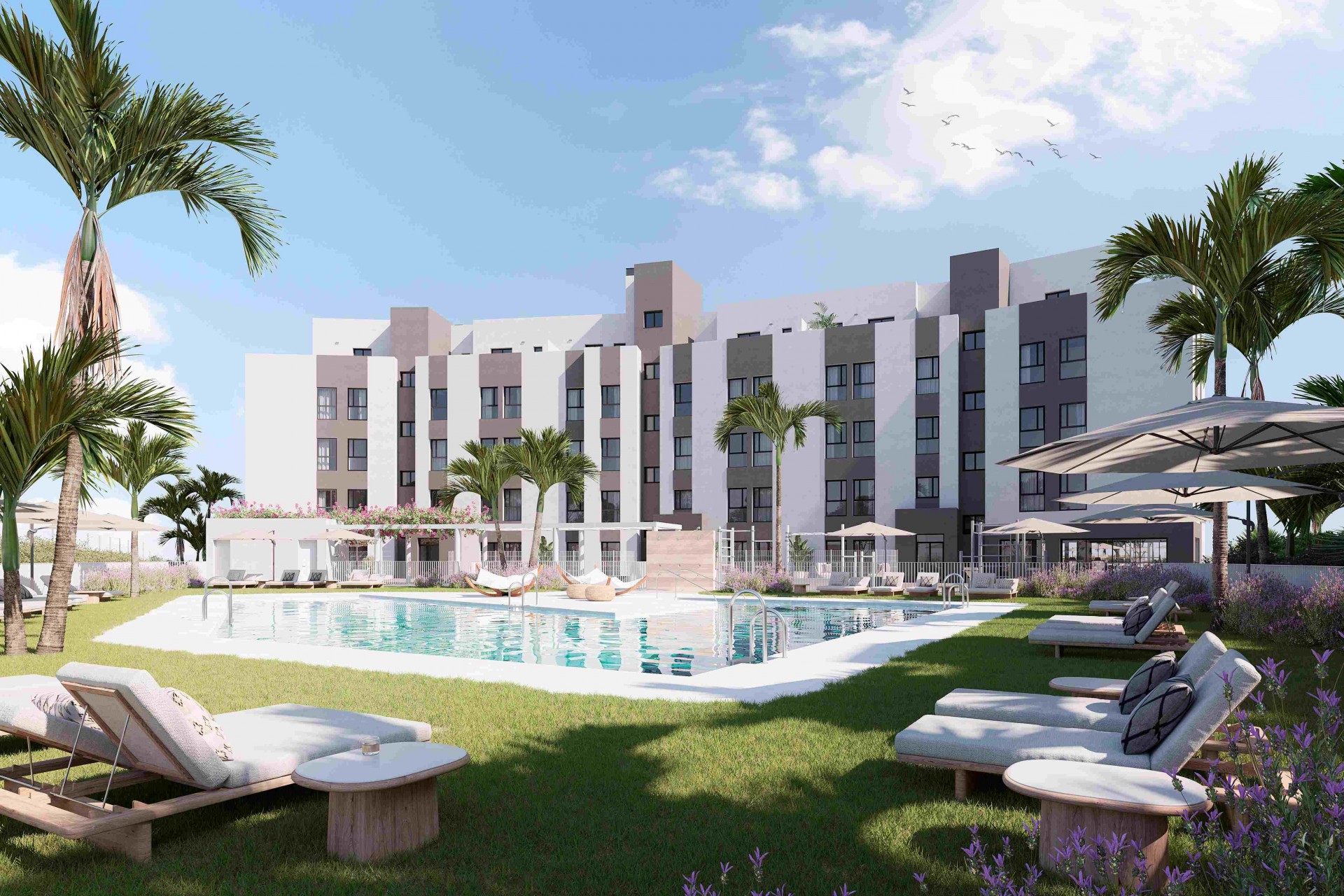 Neue Gebäude - Wohnung -
Mijas