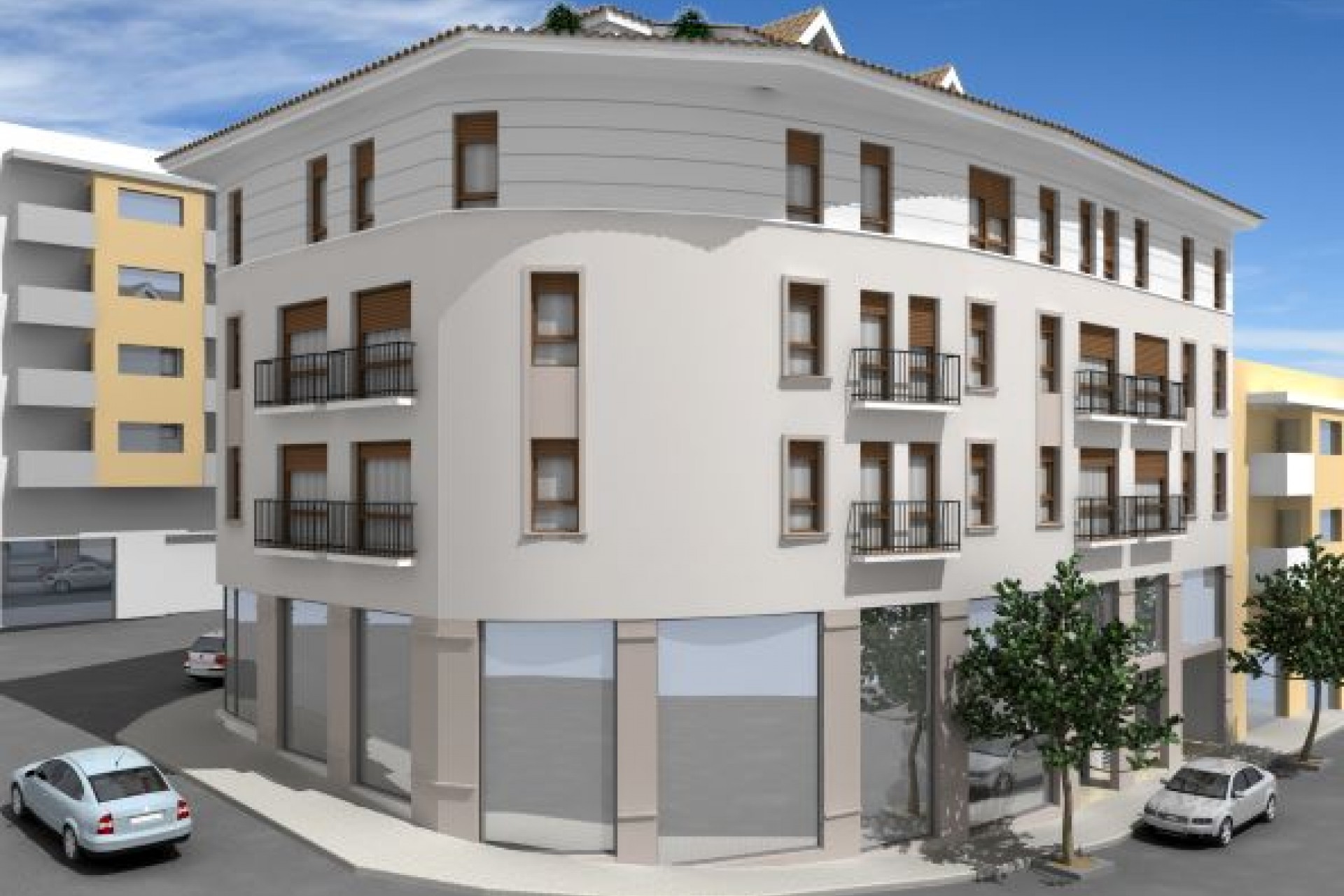 Neue Gebäude - Wohnung -
Moraira - Center