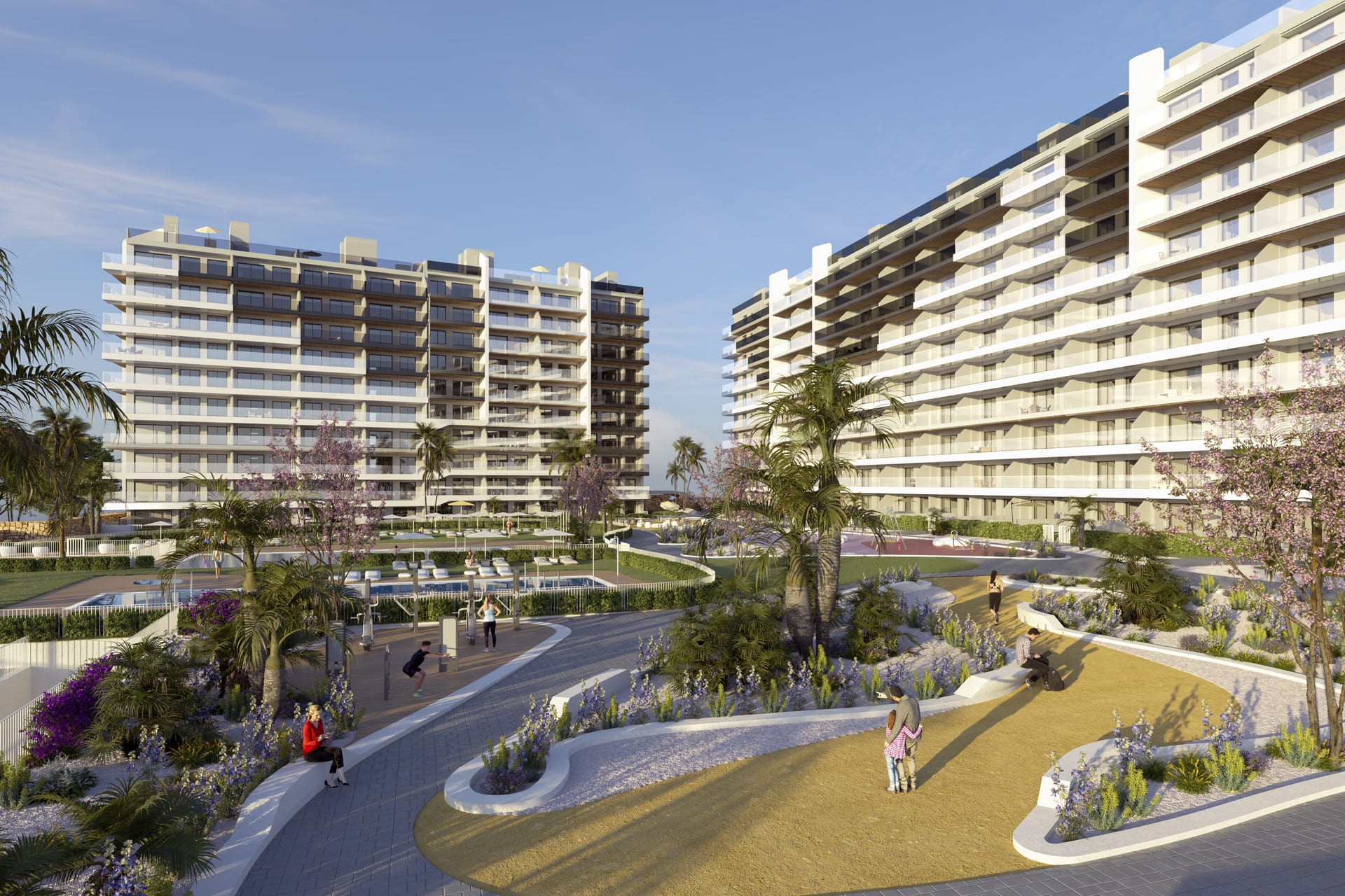 Neue Gebäude - Wohnung -
Punta Prima