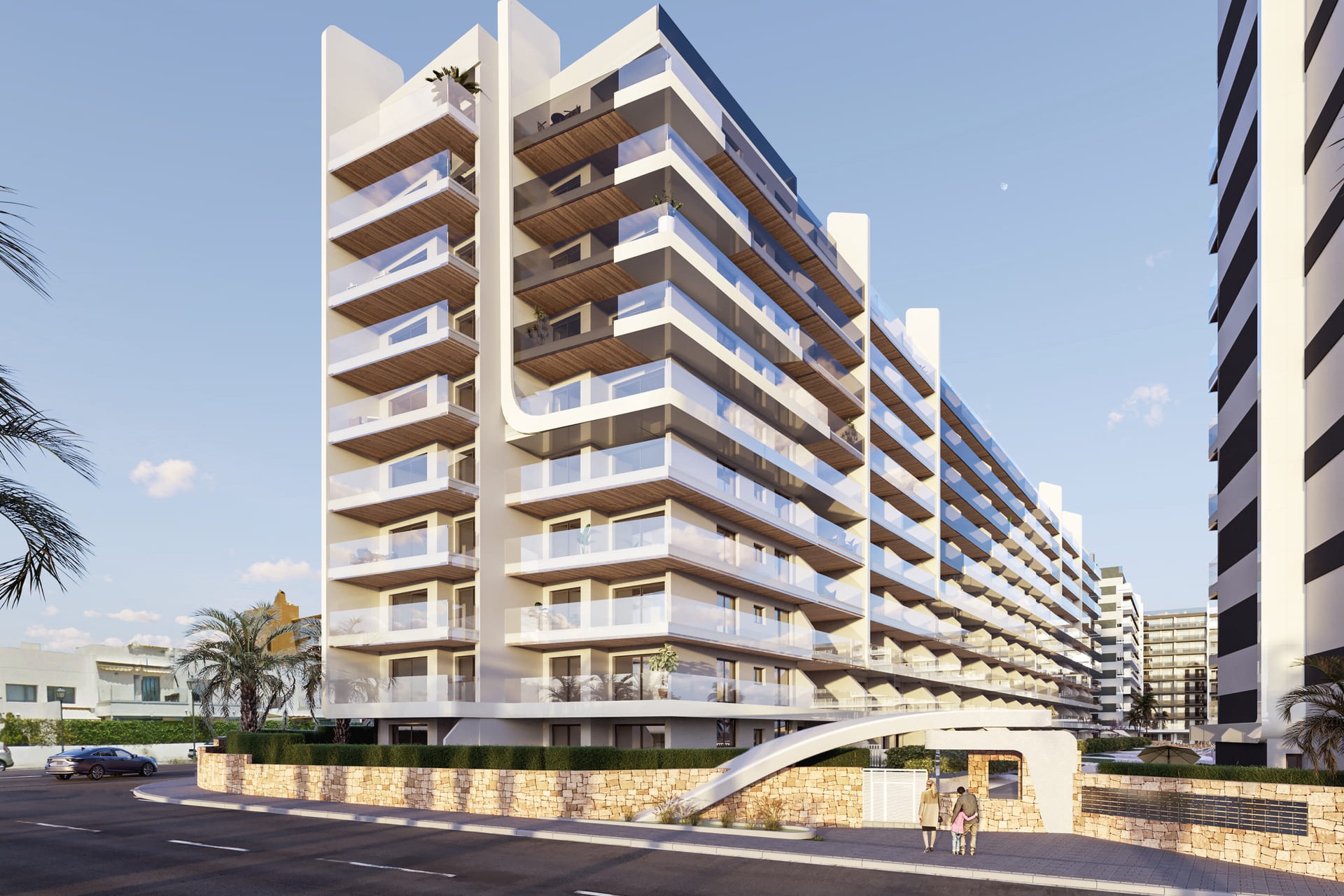 Neue Gebäude - Wohnung -
Punta Prima