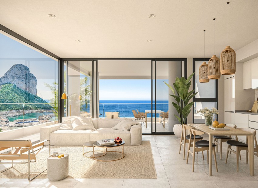 New Build - Apartment -
Calpe / Calp - Playa Arenal - Bol