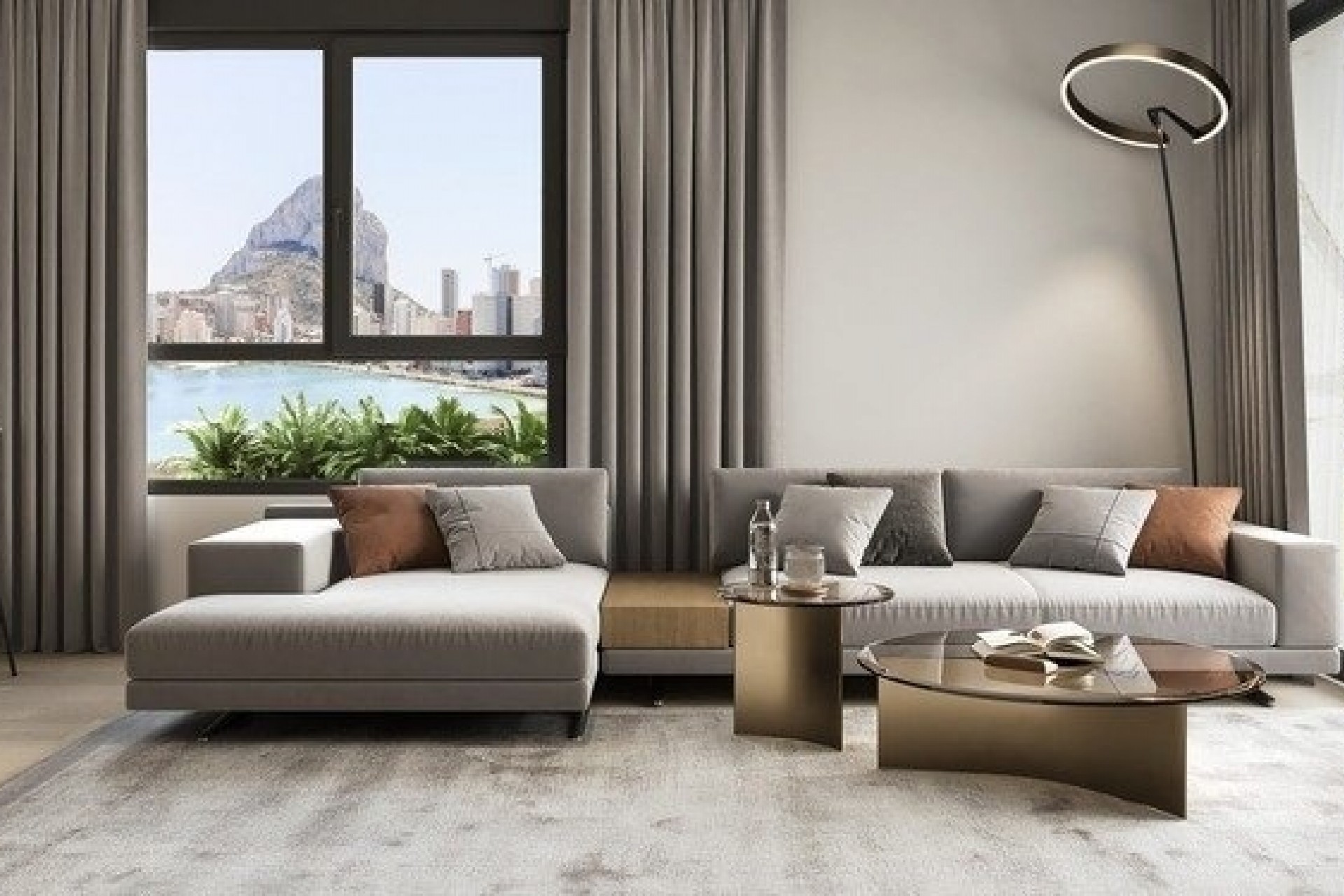 New Build - Apartment -
Calpe - Pla del mar