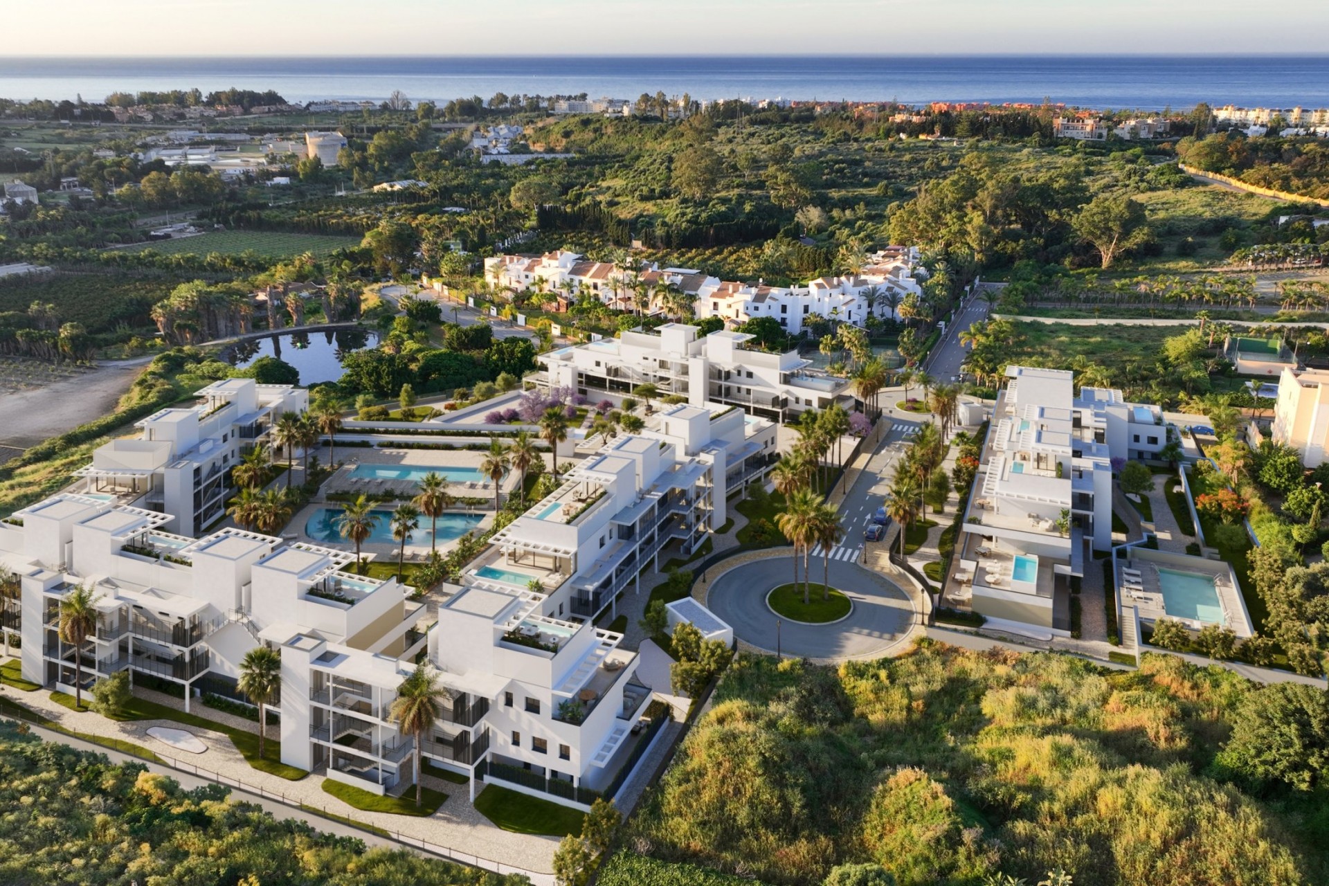 New Build - Apartment -
Estepona