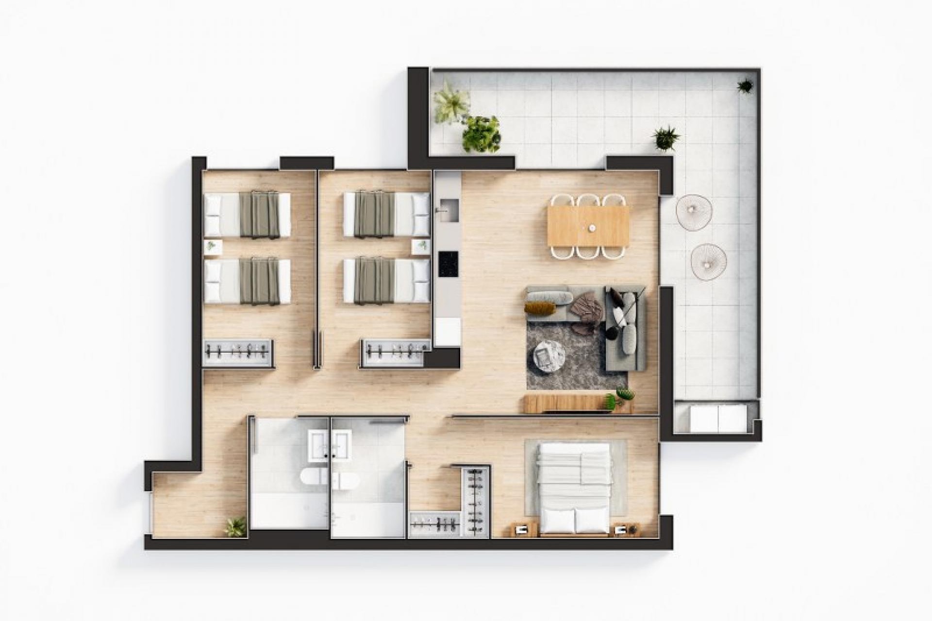 New Build - Apartment -
Jávea
