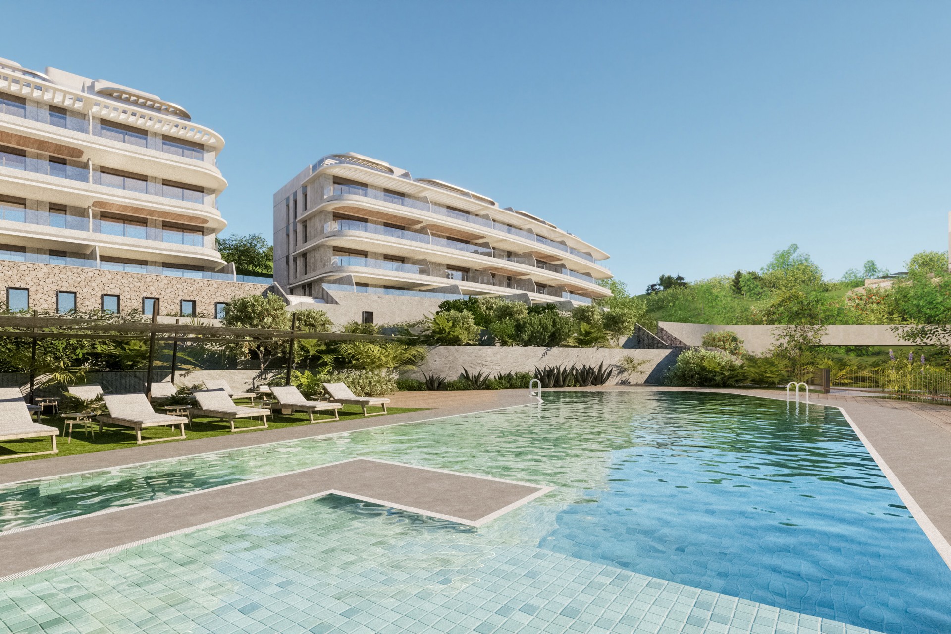 New Build - Apartment -
Las Lagunas de Mijas
