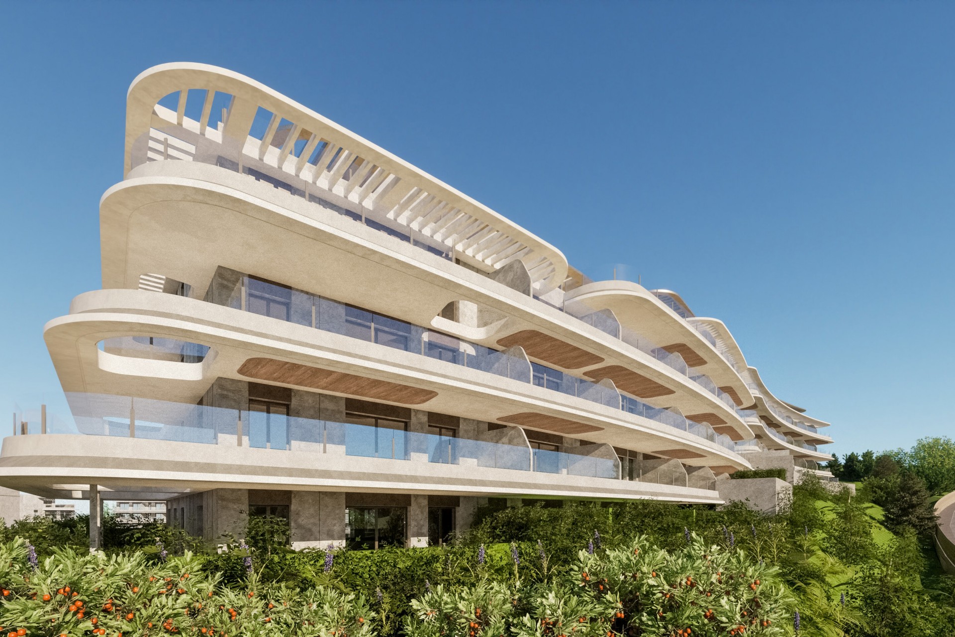 New Build - Apartment -
Las Lagunas de Mijas