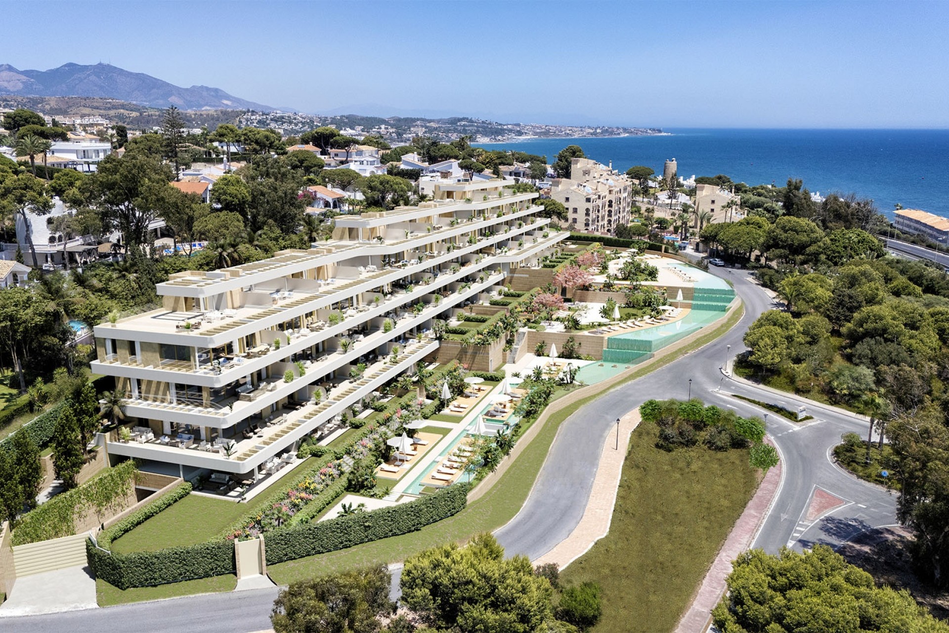 New Build - Apartment -
Las Lagunas de Mijas