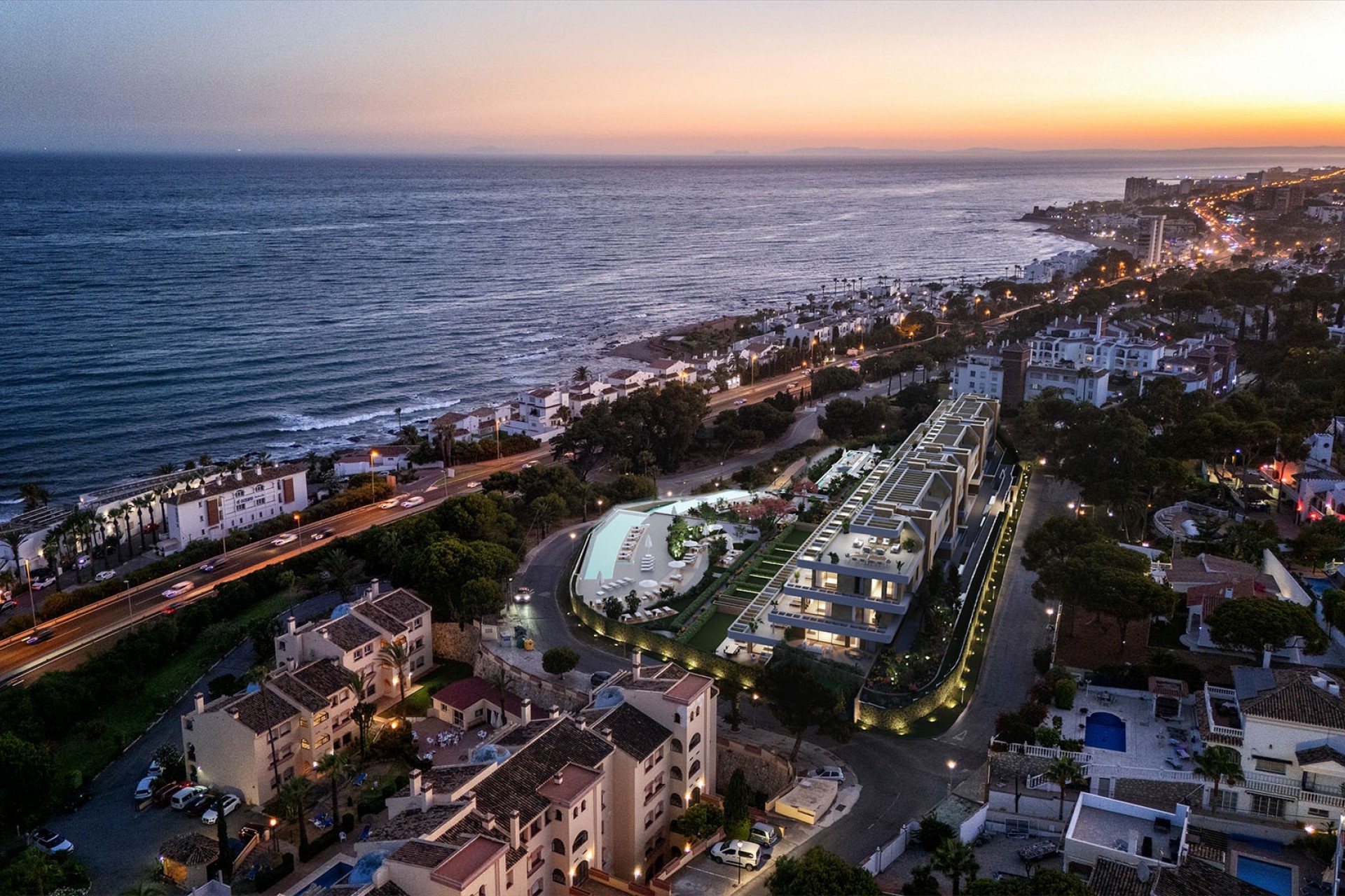 New Build - Apartment -
Las Lagunas de Mijas