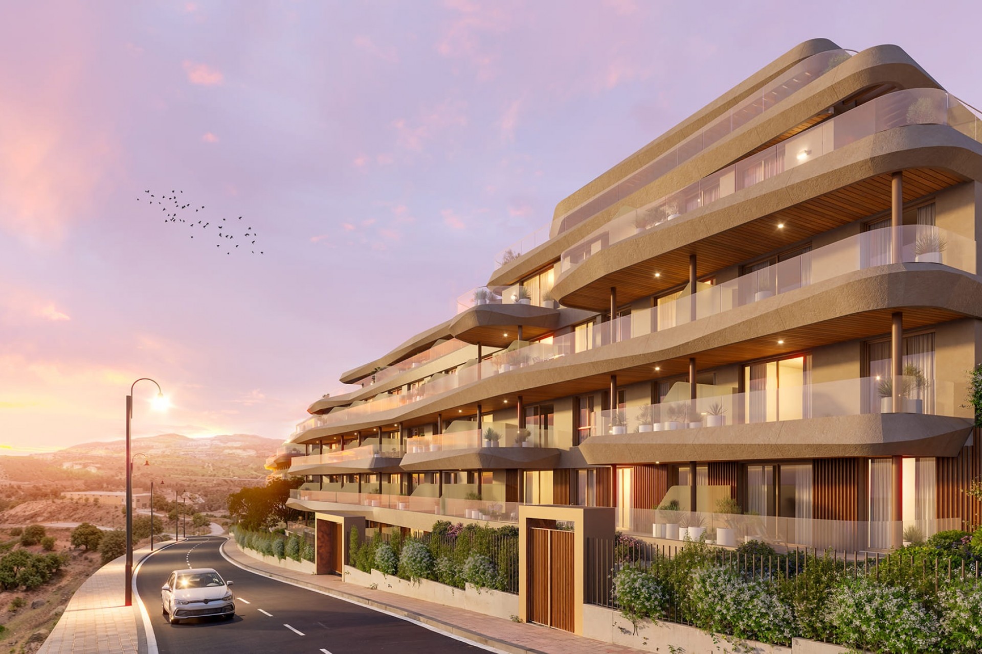 New Build - Apartment -
Las Lagunas de Mijas