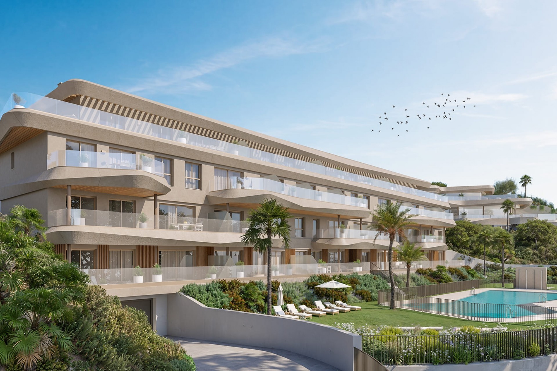 New Build - Apartment -
Las Lagunas de Mijas