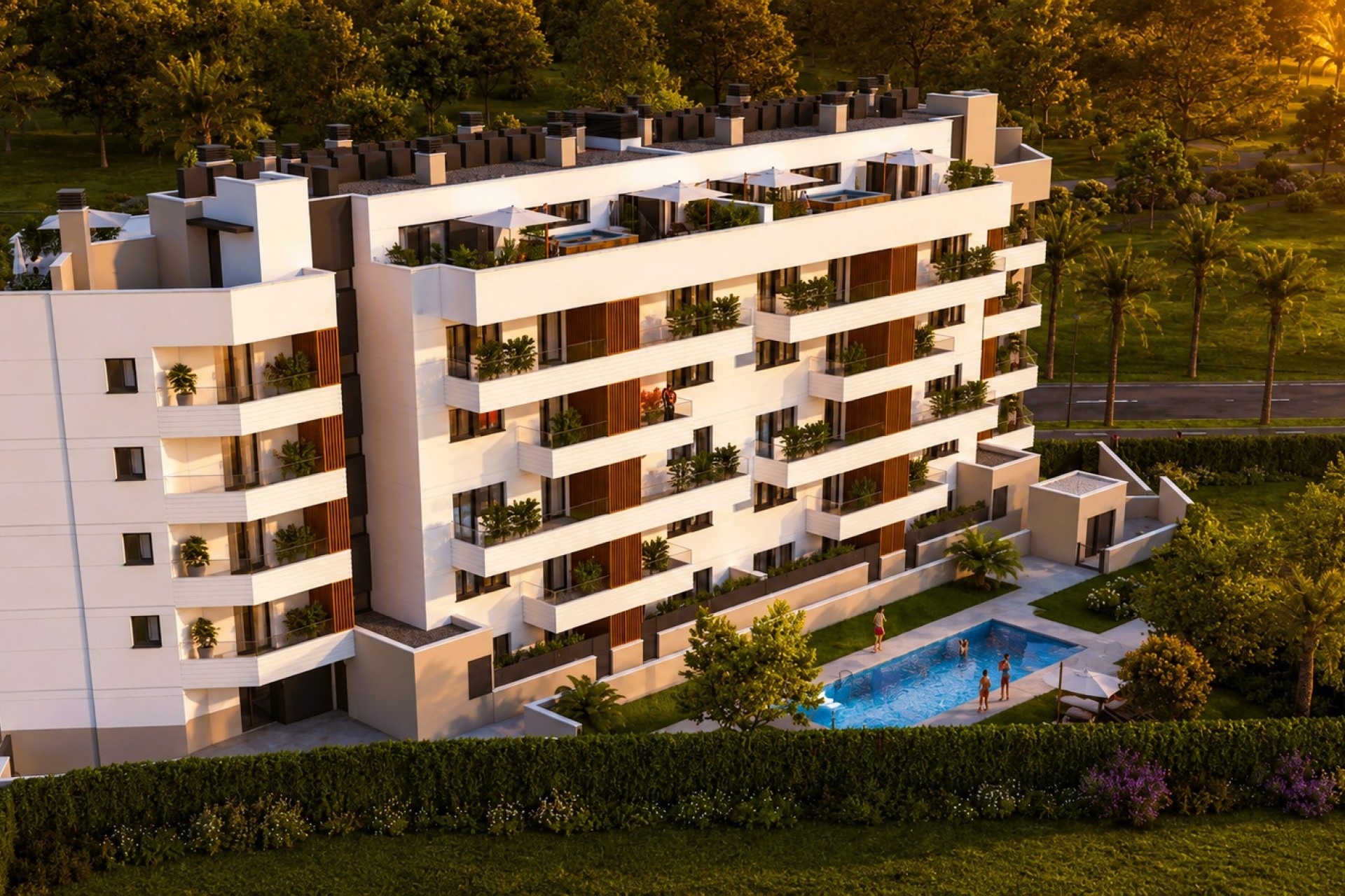 New Build - Apartment -
Las Lagunas de Mijas