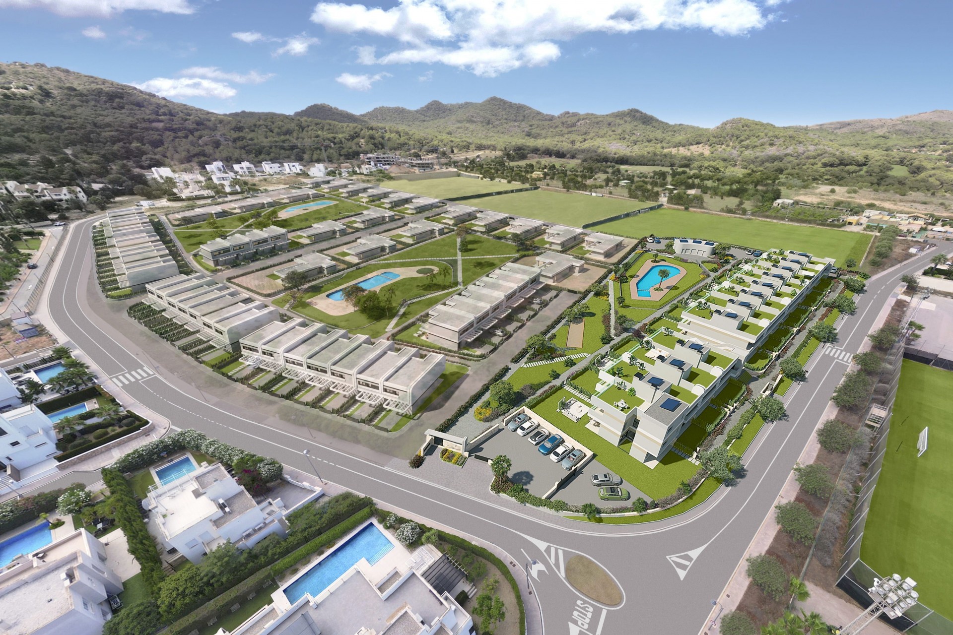 New Build - high-bungalow -
La Manga Club