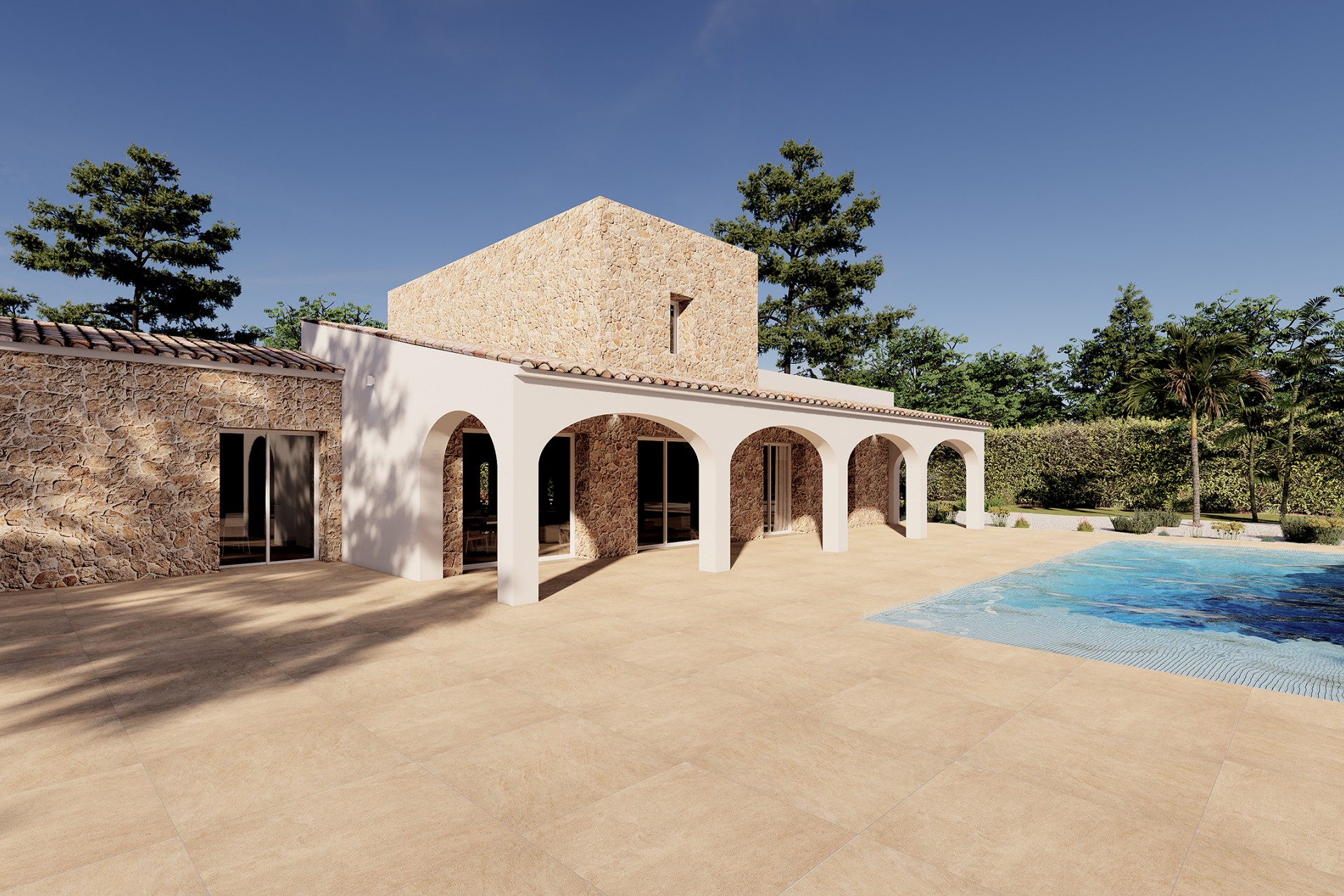 New Build - Rustic House -
Benissa - Benissa pueblo