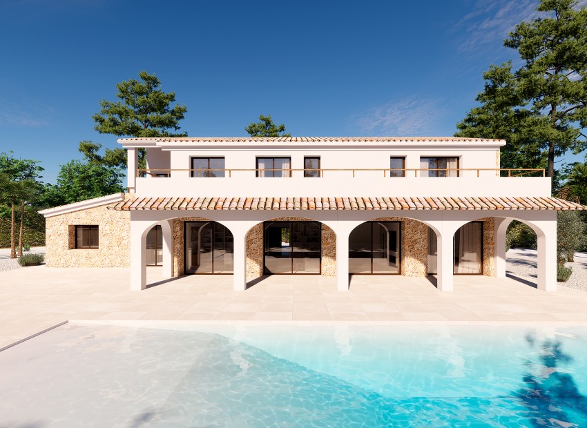 New Build - Rustic House -
Benissa - Benissa pueblo