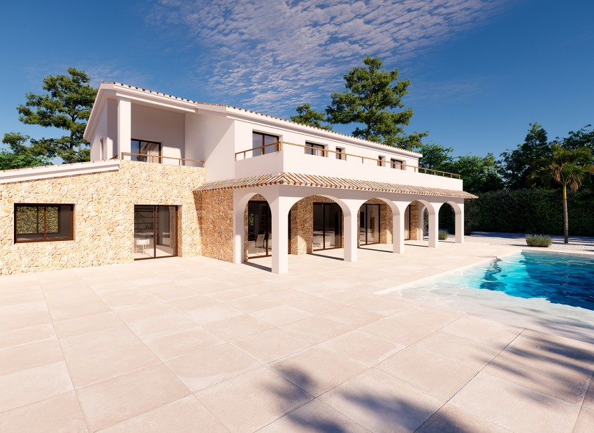 New Build - Rustic House -
Benissa - Benissa pueblo