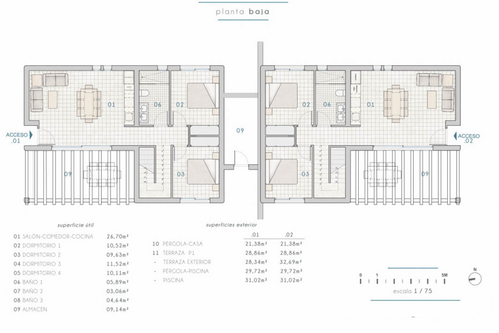 New Build - semi-detached -
Moraira - La pinada