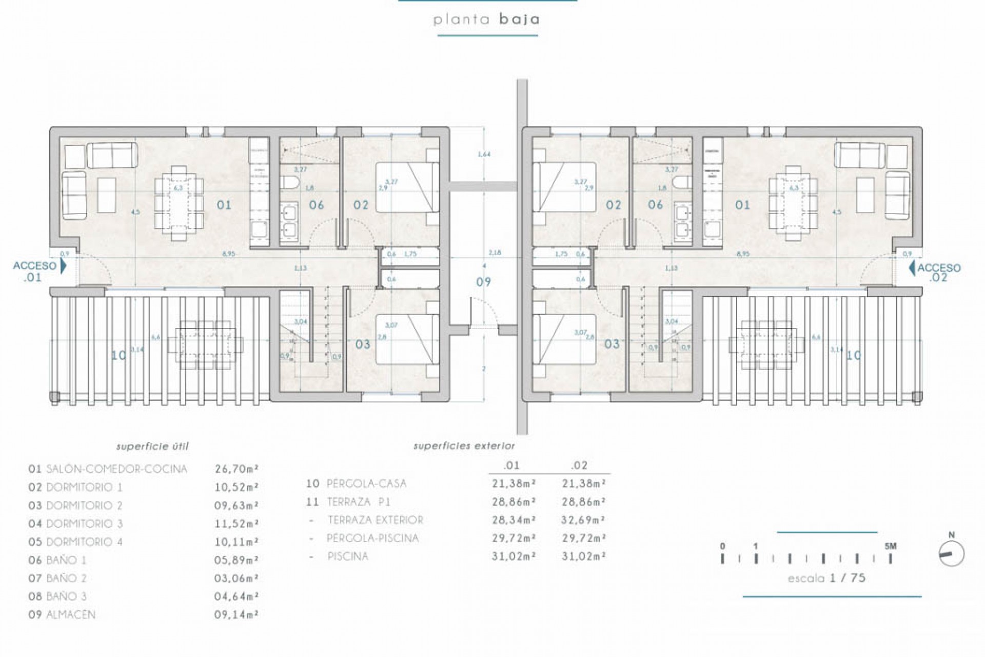 New Build - semi-detached -
Moraira - La pinada