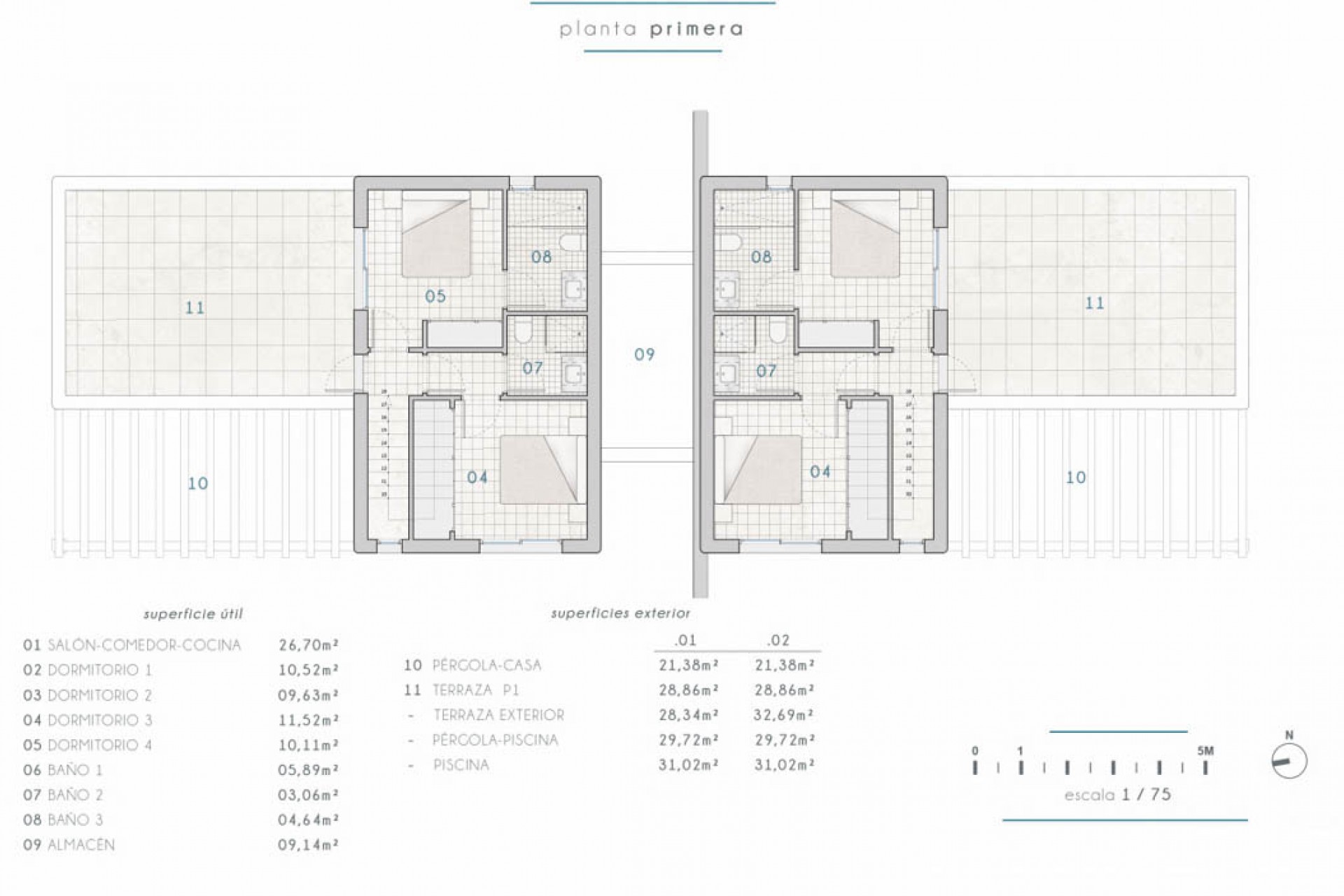 New Build - semi-detached -
Moraira - La pinada