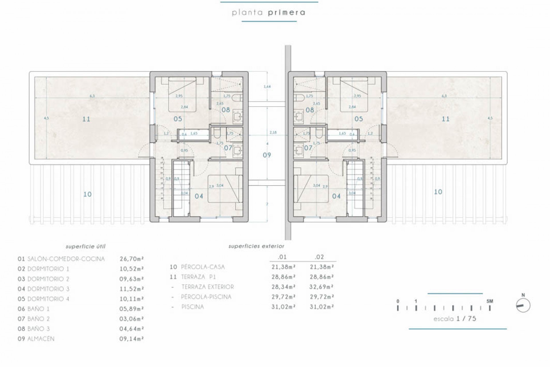 New Build - semi-detached -
Moraira - La pinada