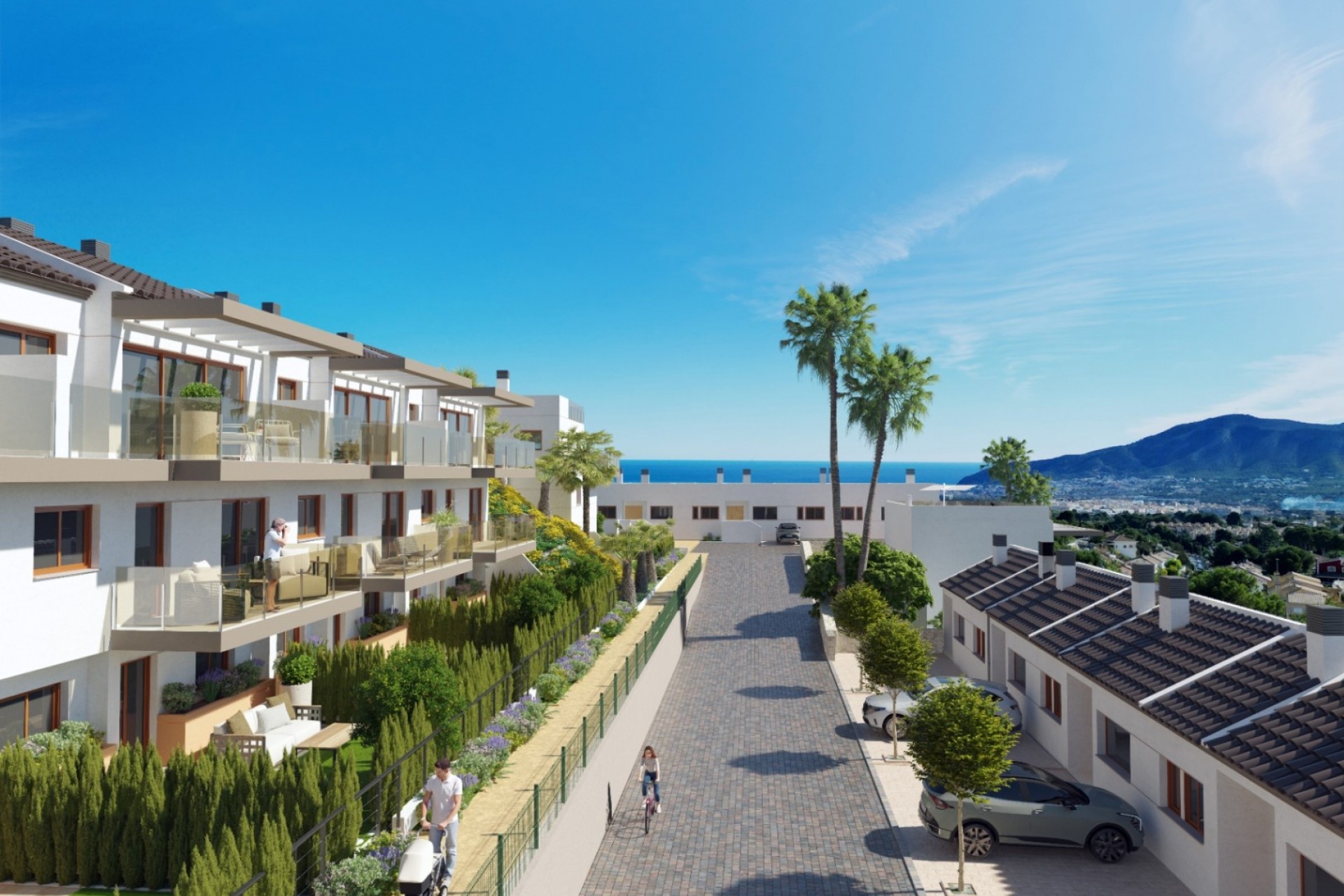 New Build - terraced_house -
La Nucía