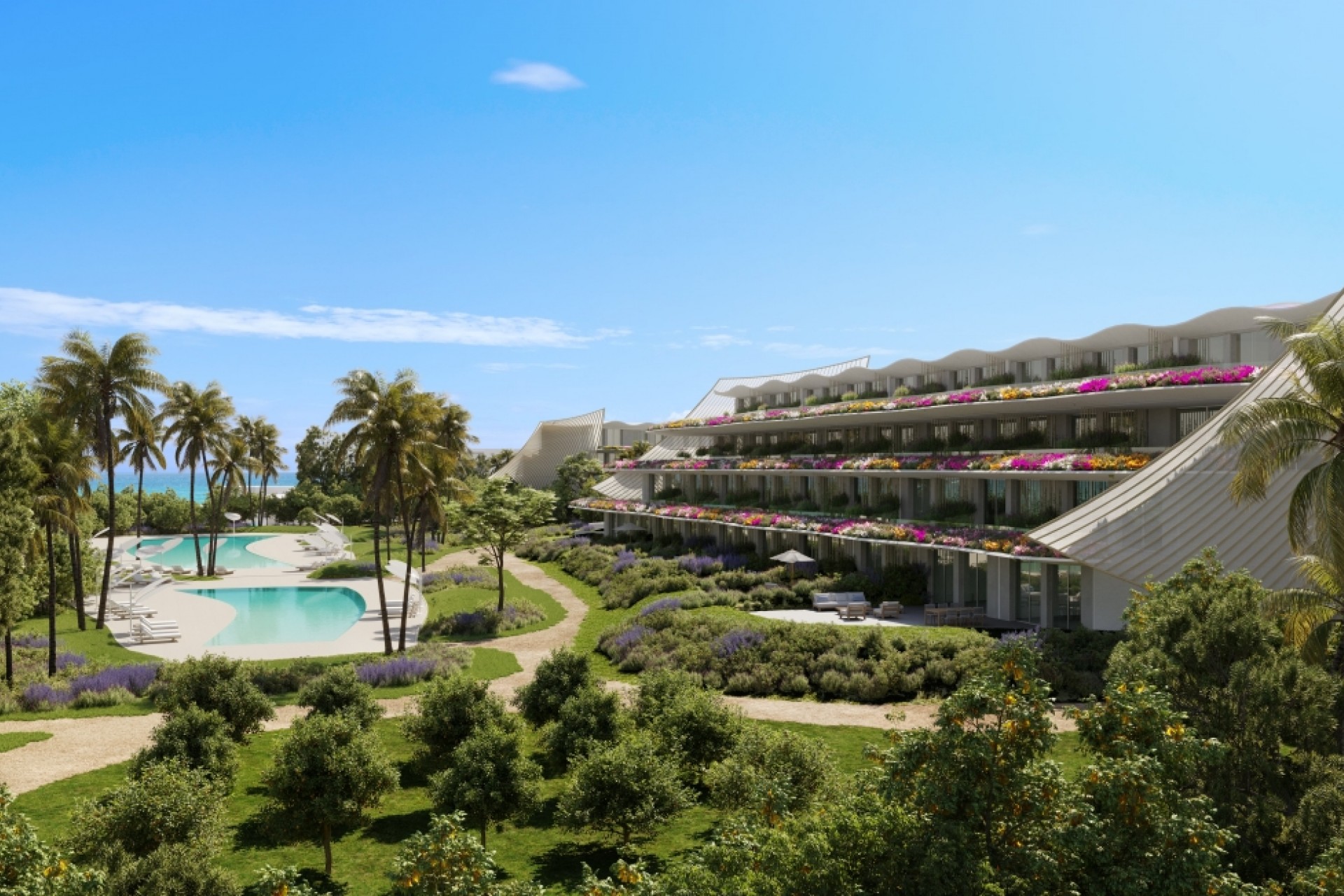 Nieuwbouw Woningen - Appartement -
Albir - Center