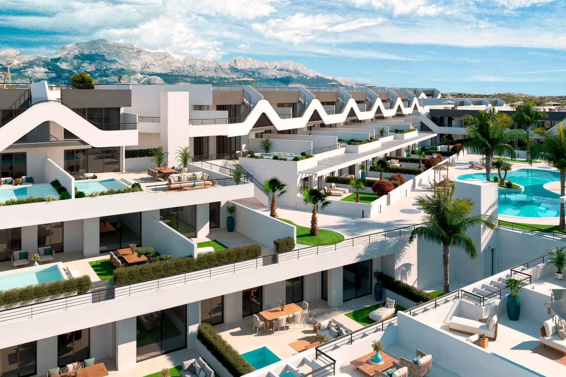 Nieuwbouw Woningen - Appartement -
Alfaz del Pi