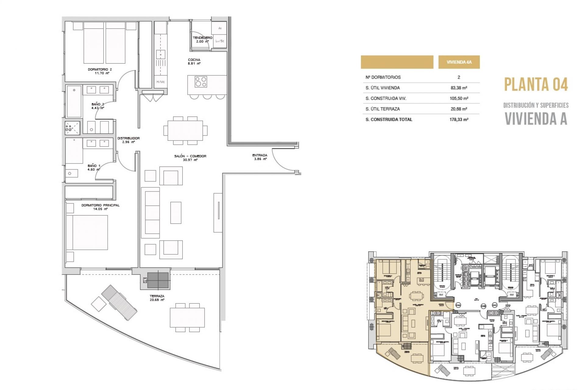 Nieuwbouw Woningen - Appartement -
Benidorm