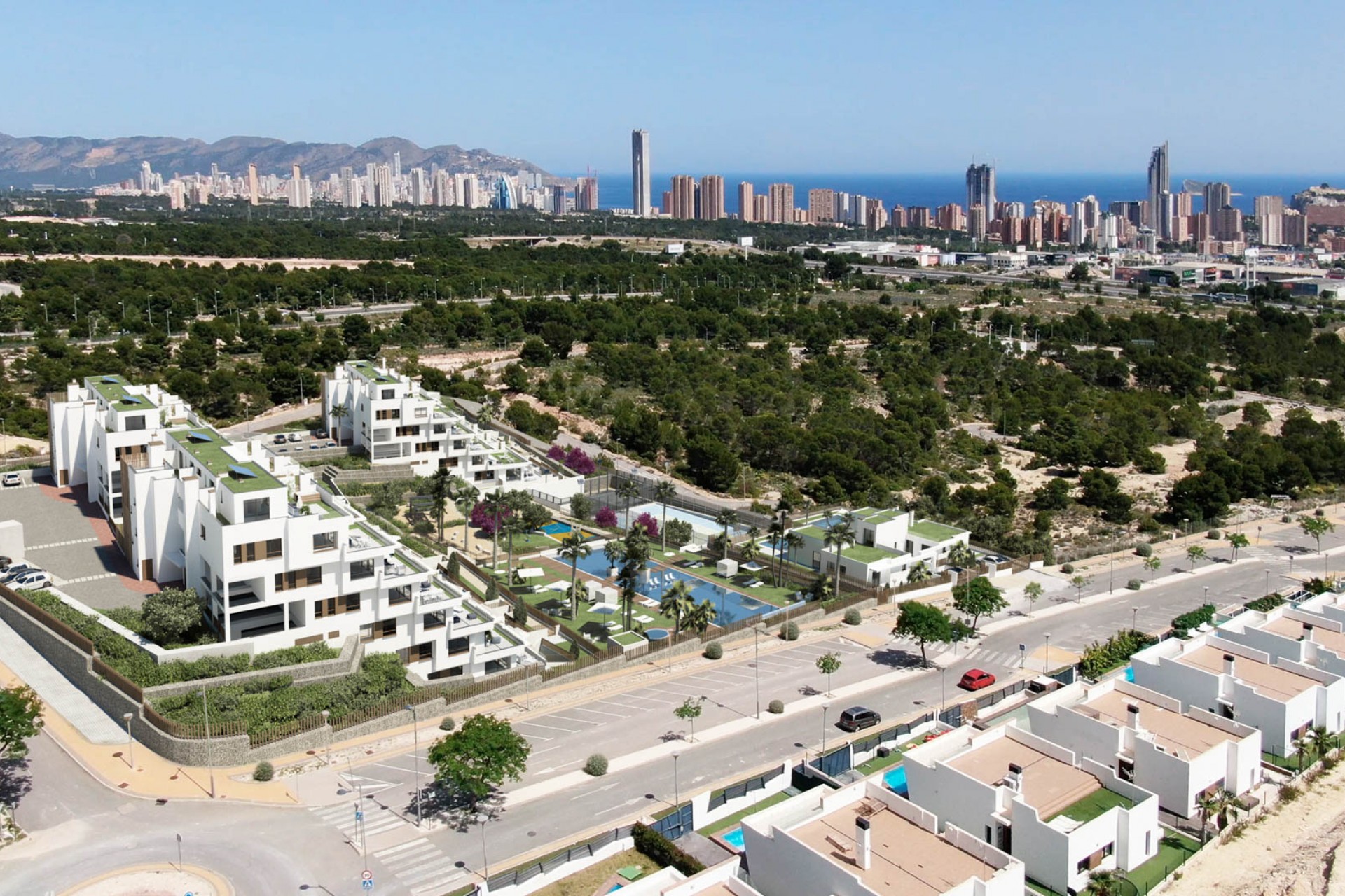 Nieuwbouw Woningen - Appartement -
Finestrat - Golf Bahia