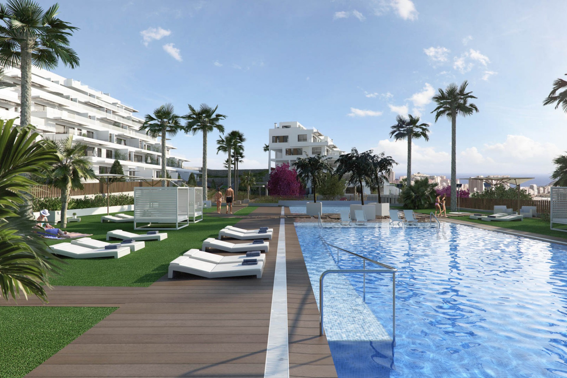 Nieuwbouw Woningen - Appartement -
Finestrat - Golf Bahia