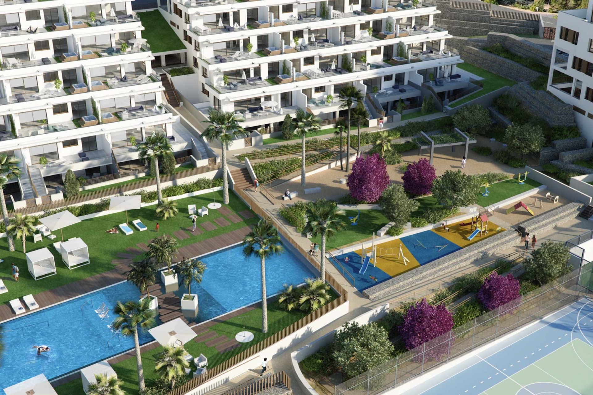 Nieuwbouw Woningen - Appartement -
Finestrat - Golf Bahia