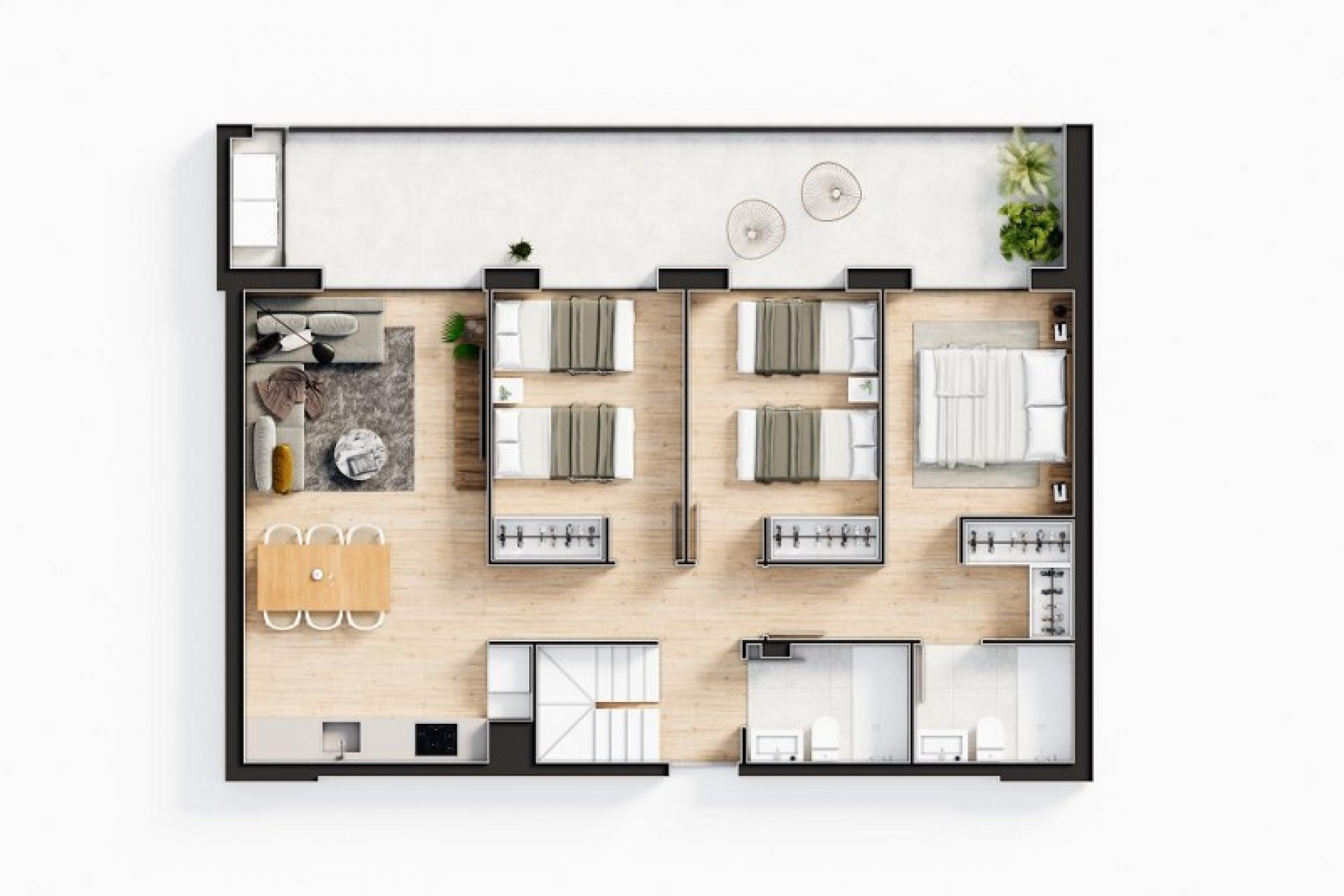 Nieuwbouw Woningen - Appartement -
Jávea