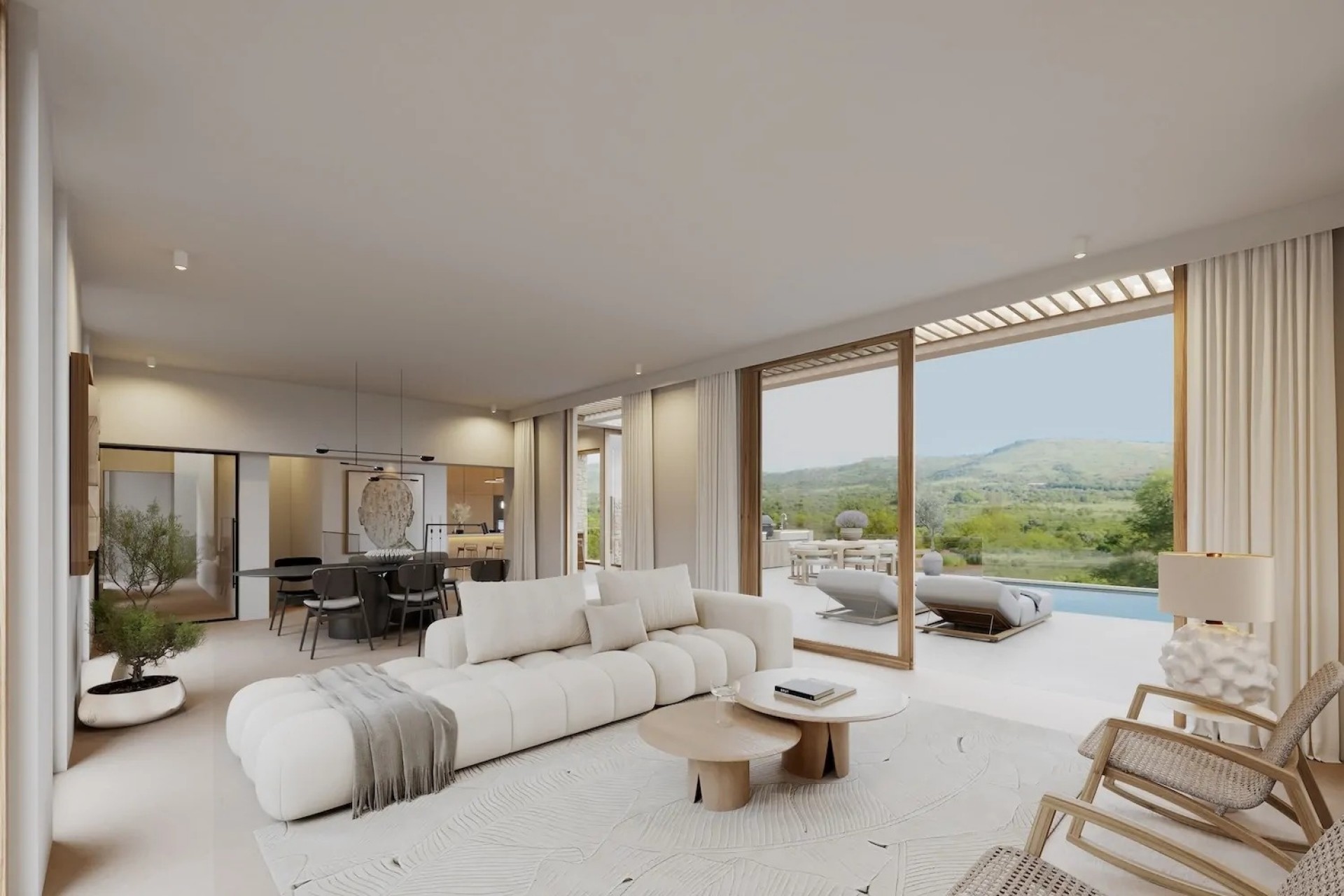 Nieuwbouw Woningen - Half vrijstaand -
Moraira - Pinar del Advocat - Cometa