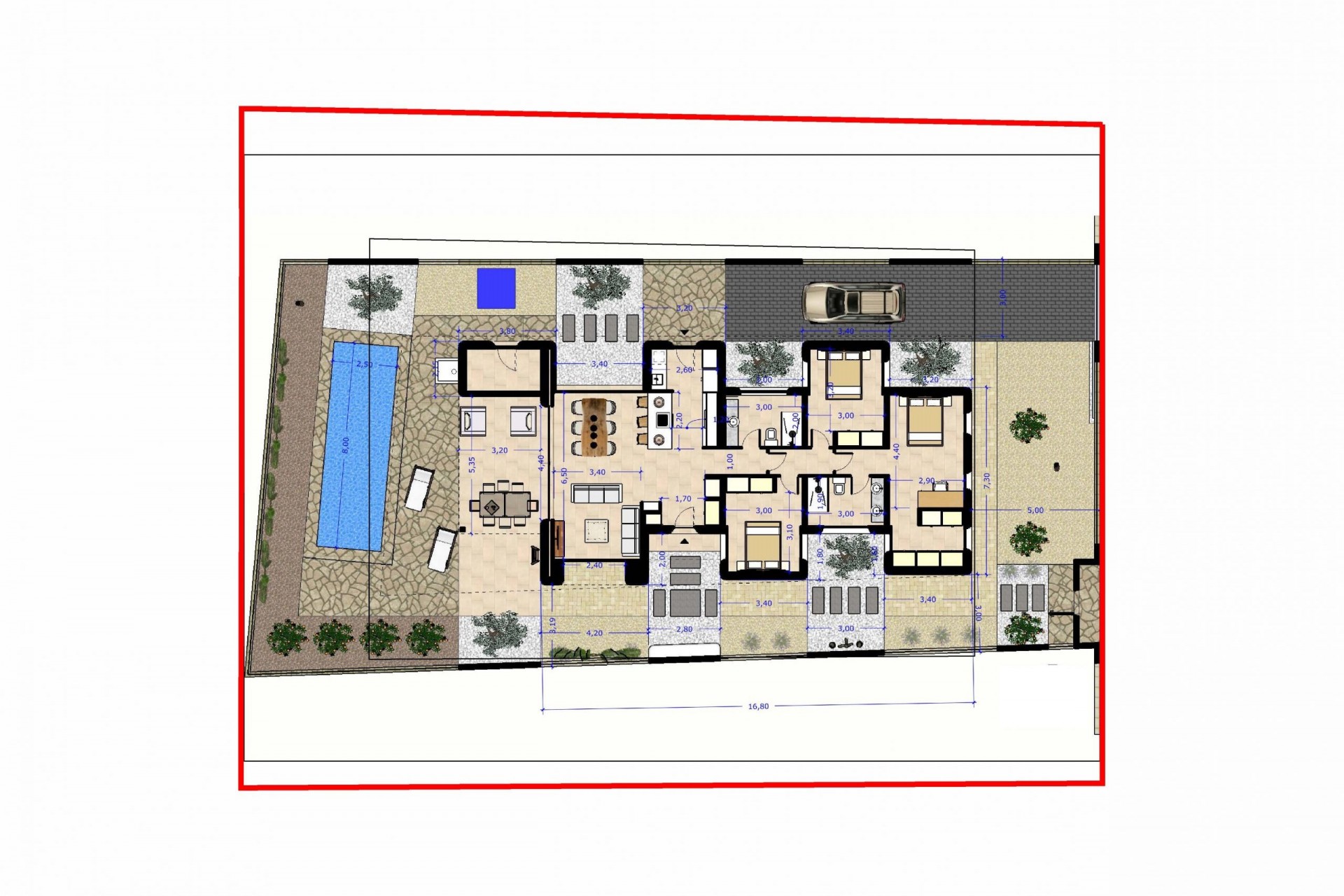 Nieuwbouw Woningen - Villa -
Alfaz del Pi - Arabi