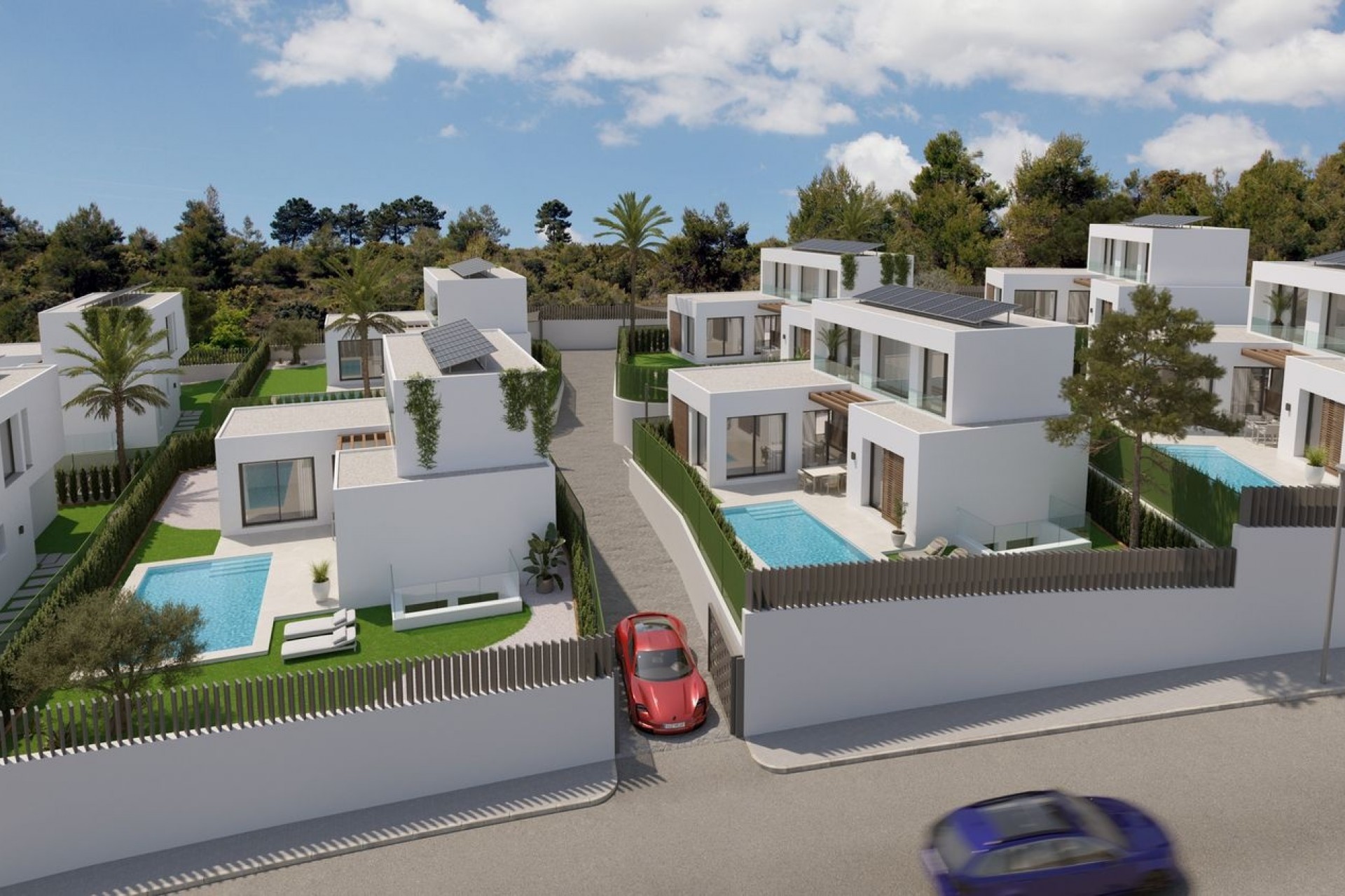 Nieuwbouw Woningen - Villa -
Alfaz del Pi - Centro