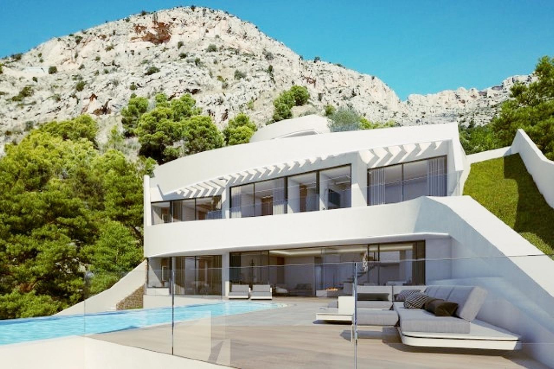 Nieuwbouw Woningen - Villa -
Altea