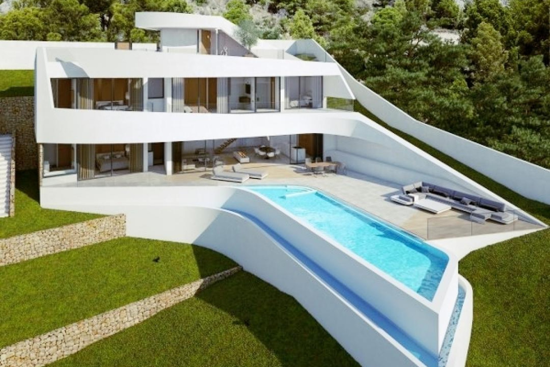 Nieuwbouw Woningen - Villa -
Altea