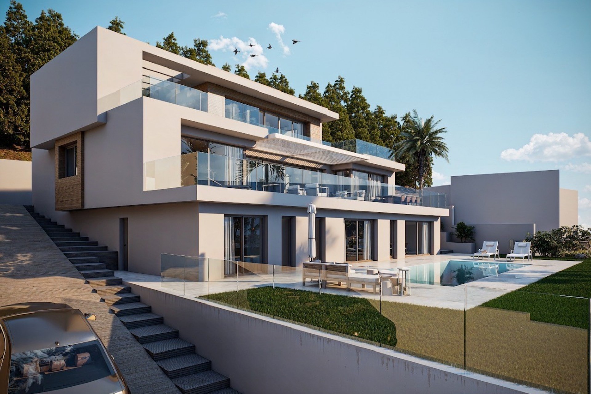 Nieuwbouw Woningen - Villa -
Altea