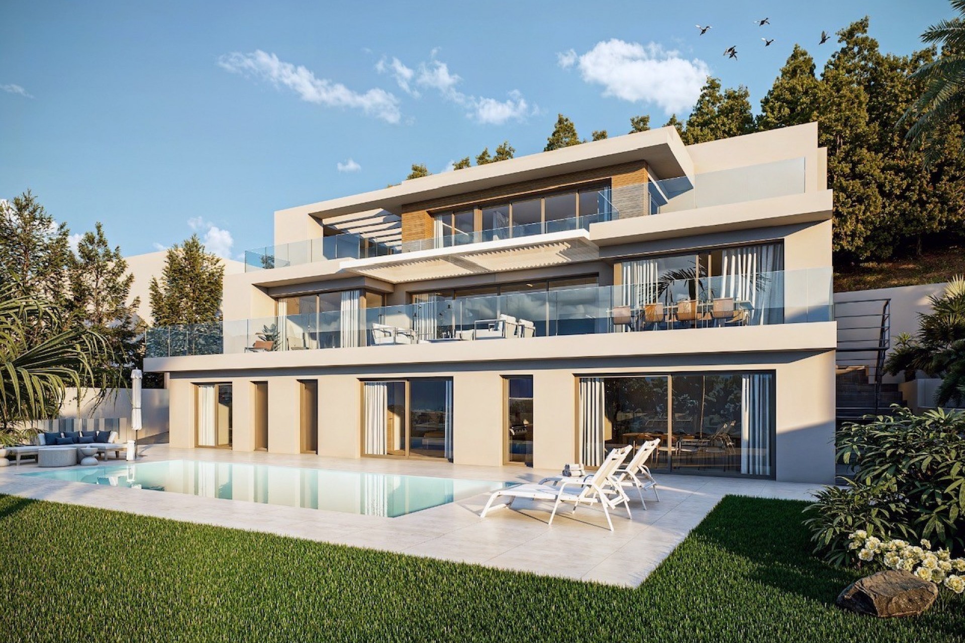 Nieuwbouw Woningen - Villa -
Altea