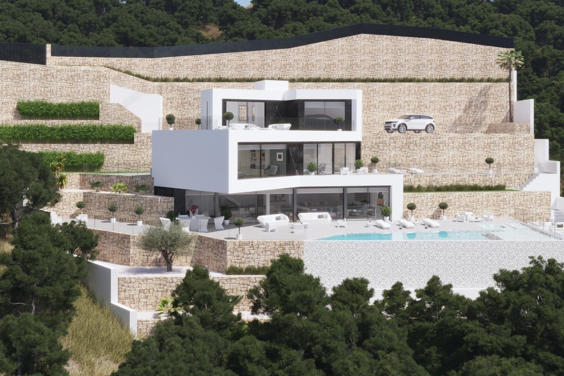 Nieuwbouw Woningen - Villa -
Benissa - Pedramala