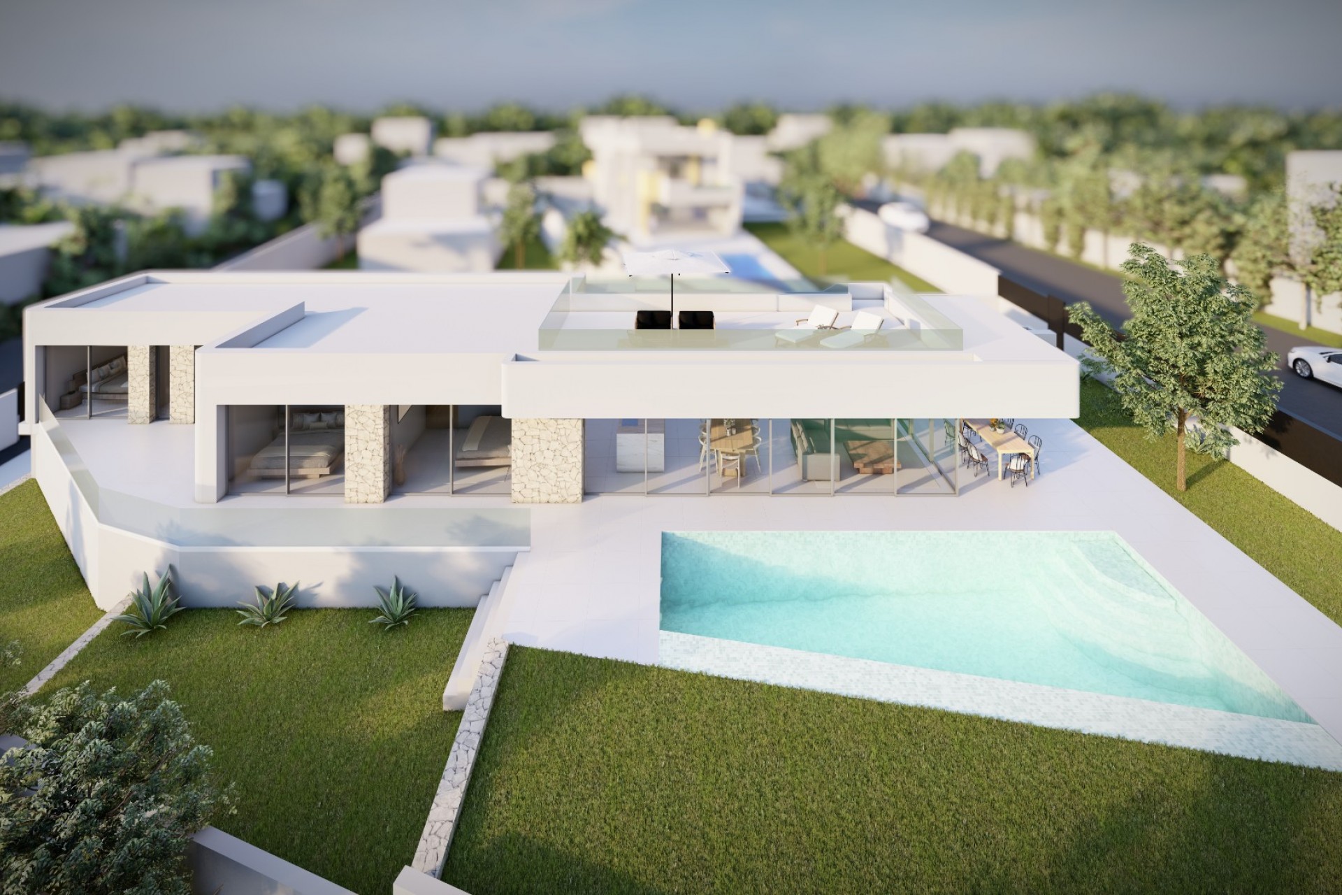 Nieuwbouw Woningen - Villa -
Calpe - Cometa