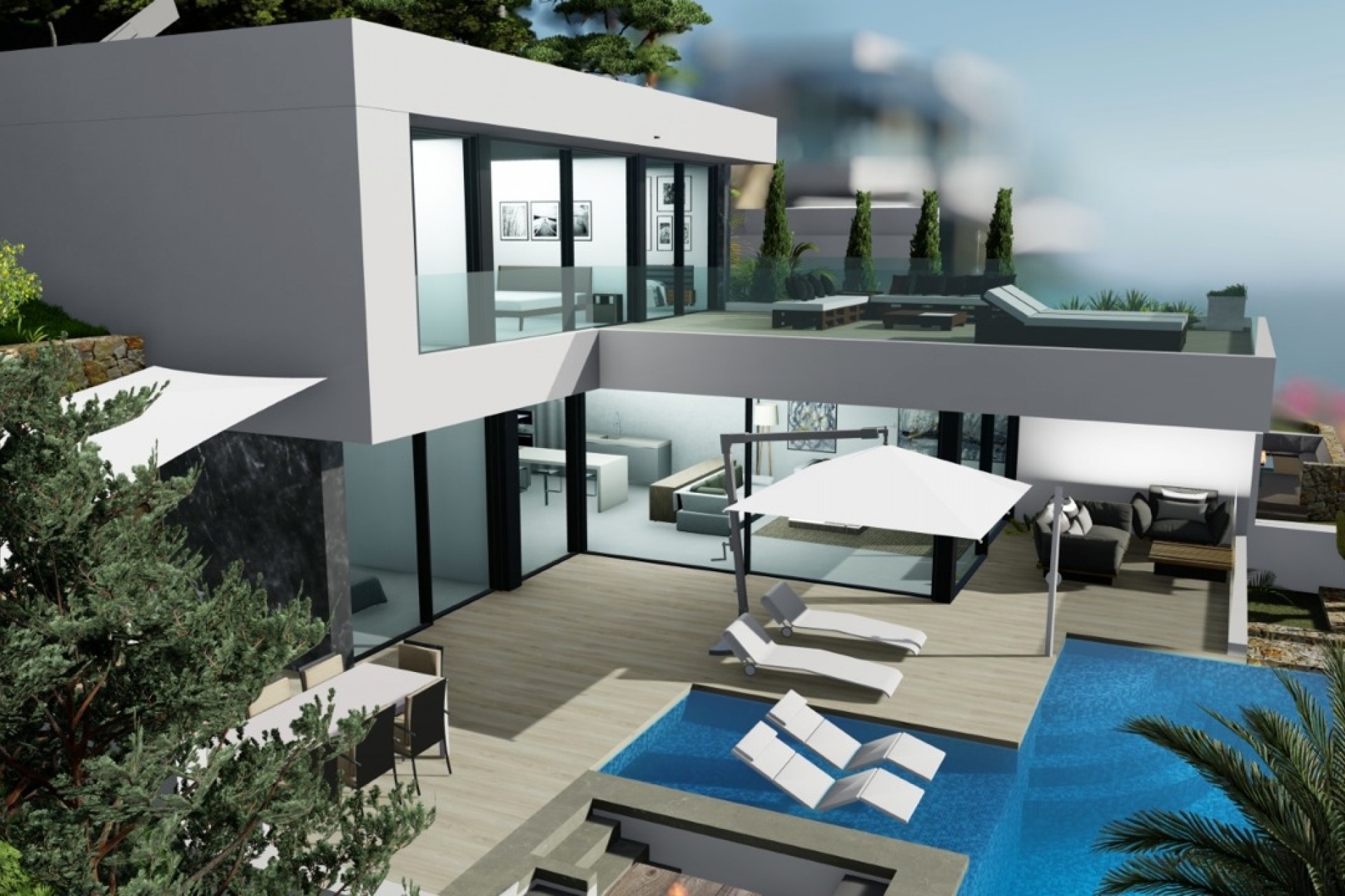 Nieuwbouw Woningen - Villa -
Calpe - Maryvilla