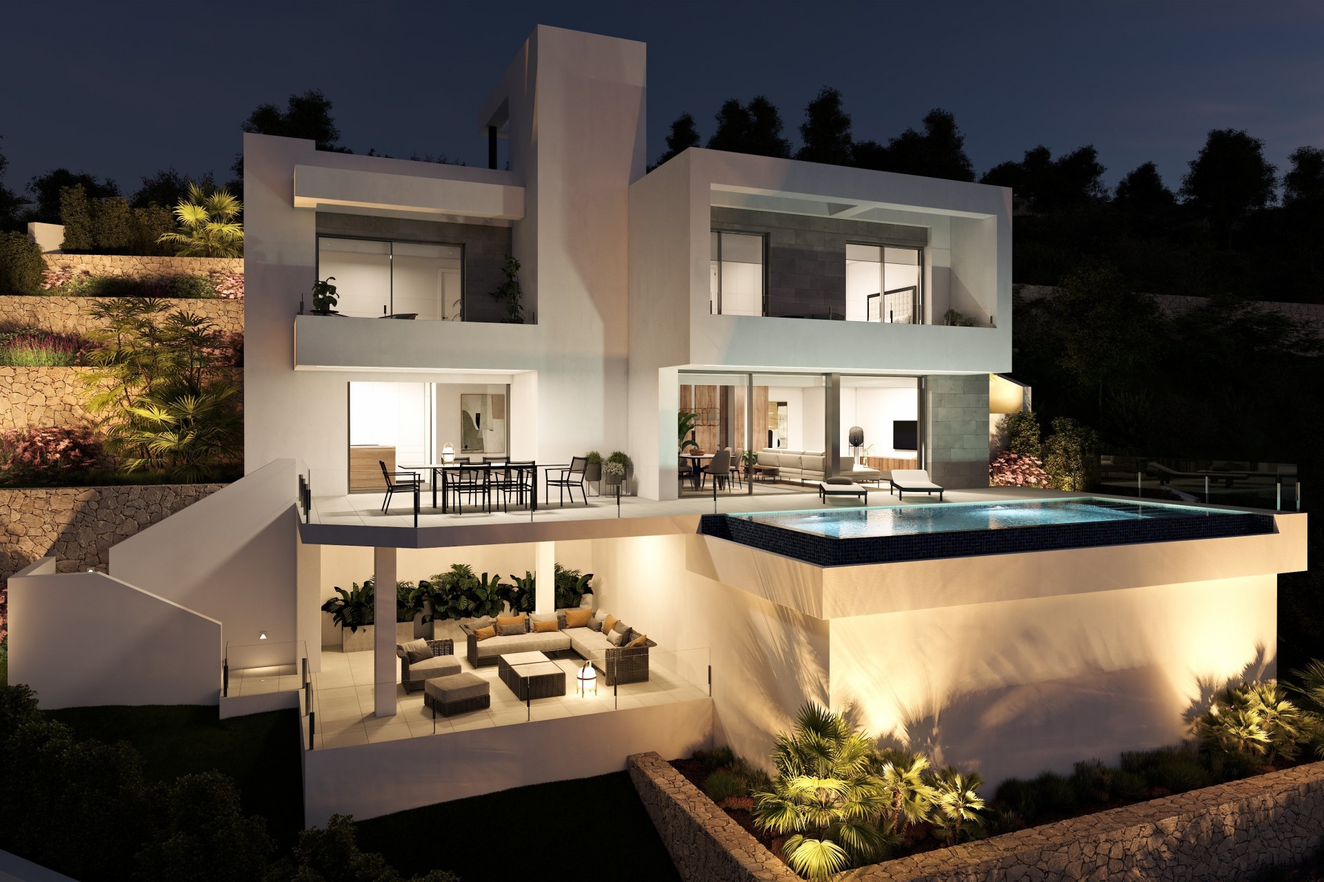 Nieuwbouw Woningen - Villa -
Cumbre del Sol