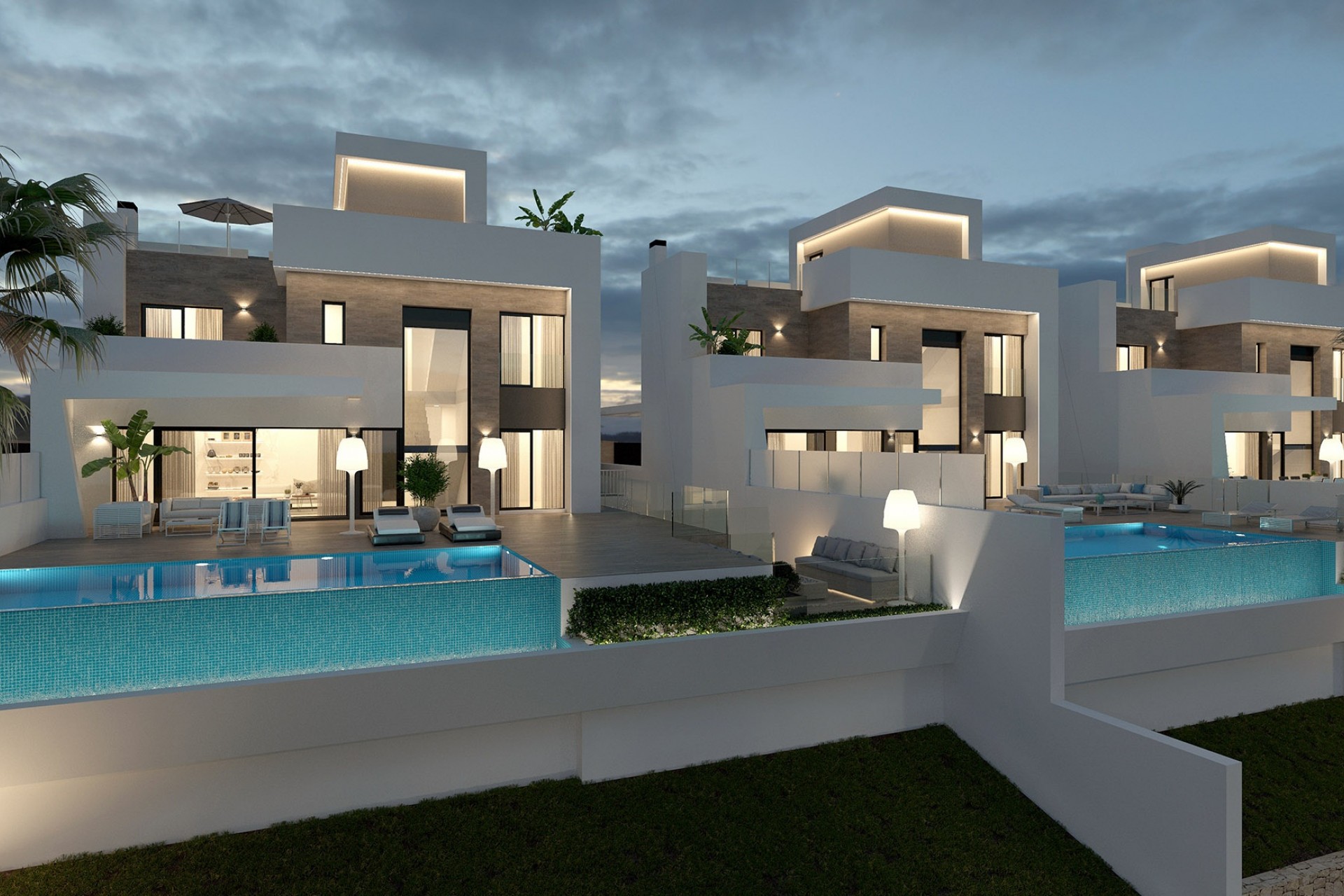 Nieuwbouw Woningen - Villa -
Finestrat