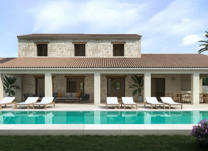 Nieuwbouw Woningen - Villa -
Moraira - Benimeit