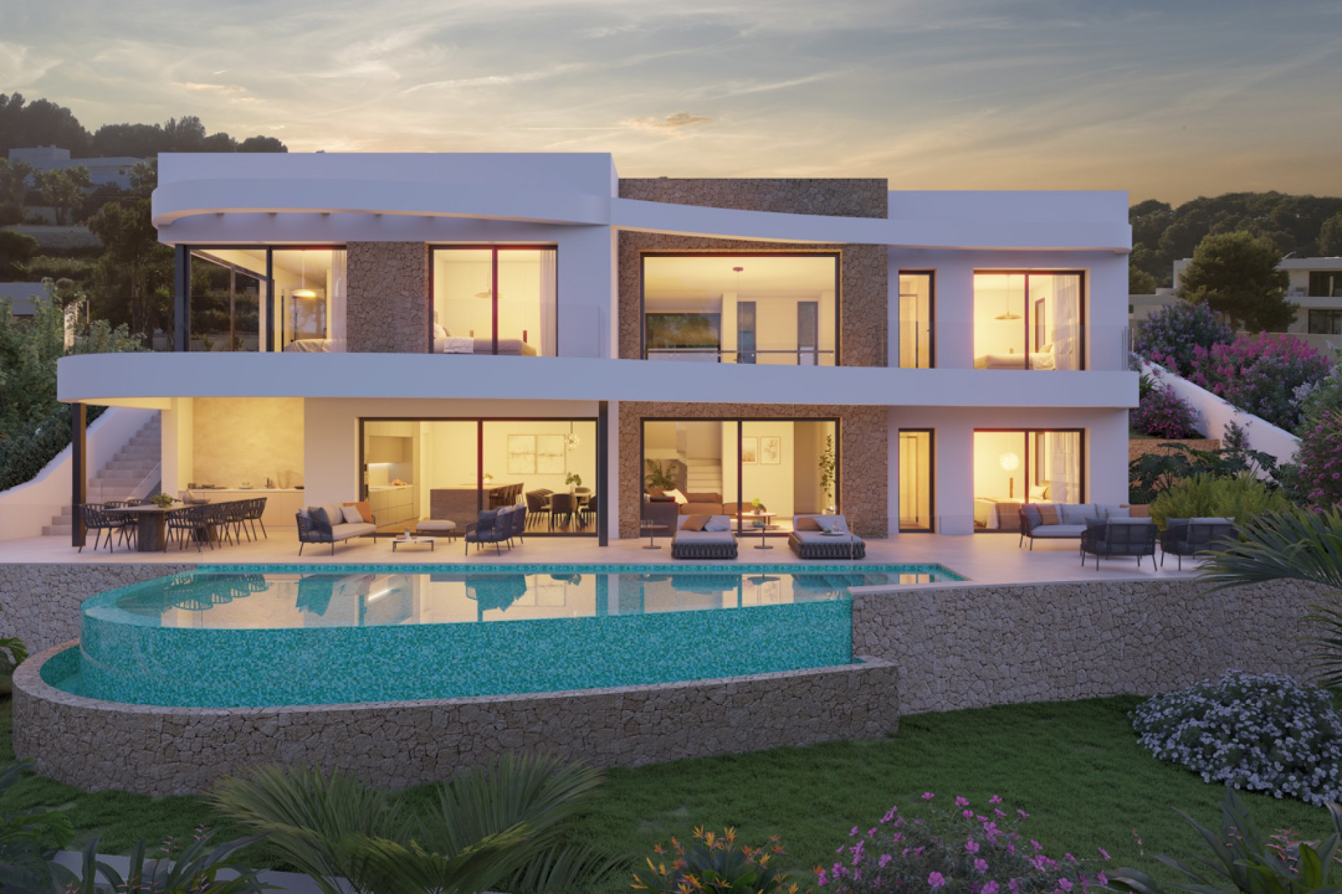 Nieuwbouw Woningen - Villa -
Moraira - El Tesoro